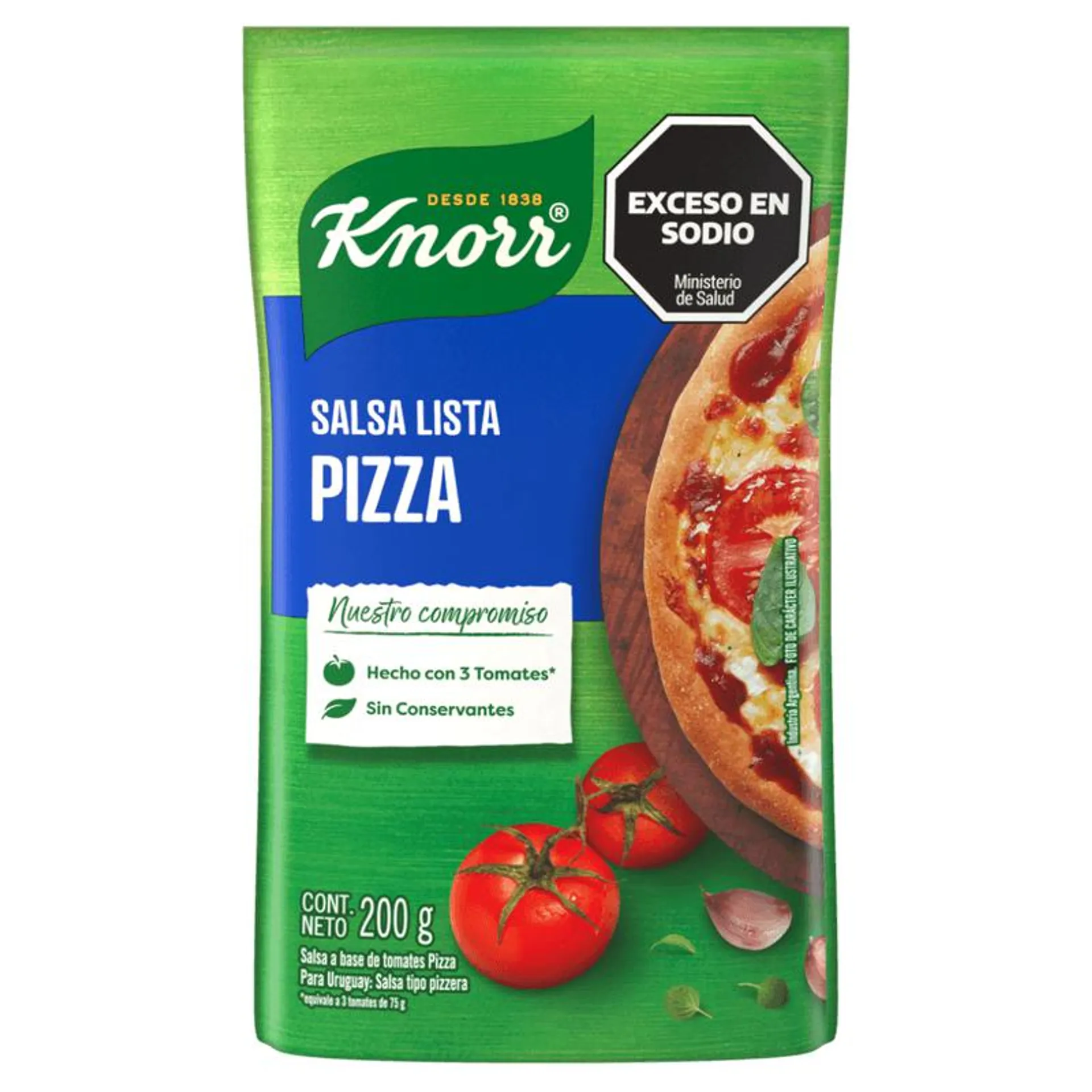 Salsa para Pizza Knorr 200 Grs.