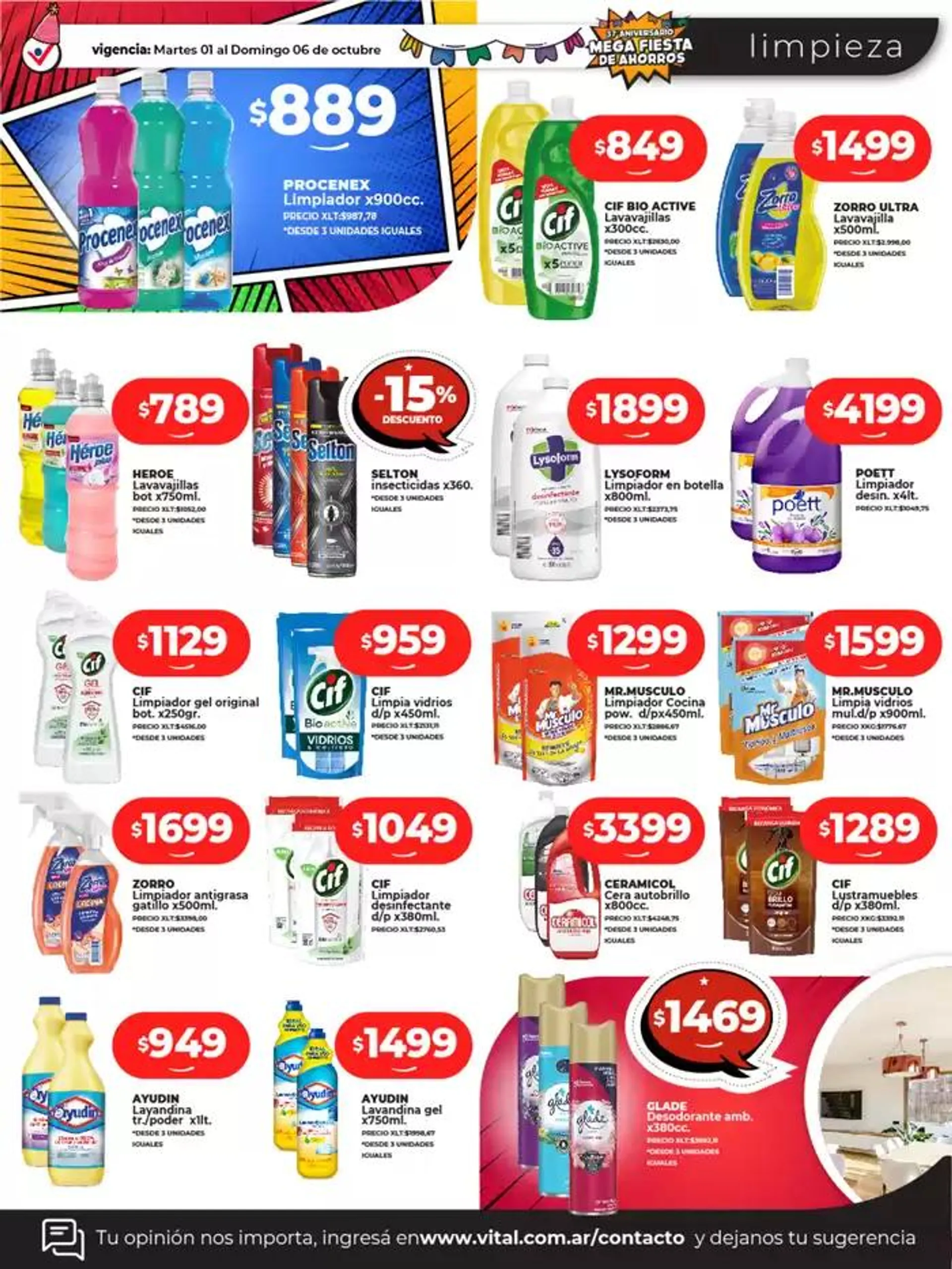 Ofertas de ¡Empezá la semana a puro AHORRO!! 1 de octubre al 6 de octubre 2024 - Página 6 del catálogo