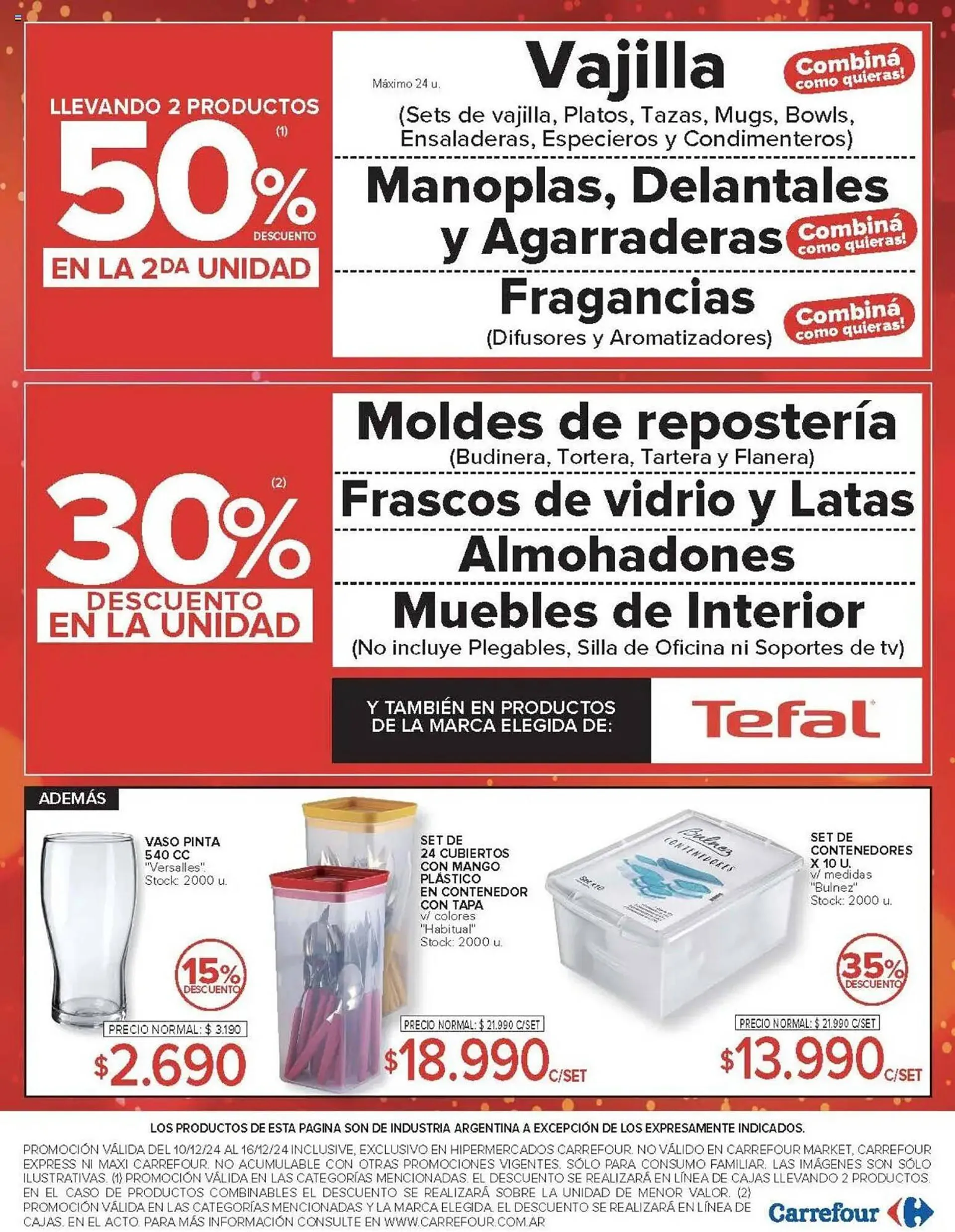 Ofertas de Catálogo Carrefour 10 de diciembre al 16 de diciembre 2024 - Página 24 del catálogo