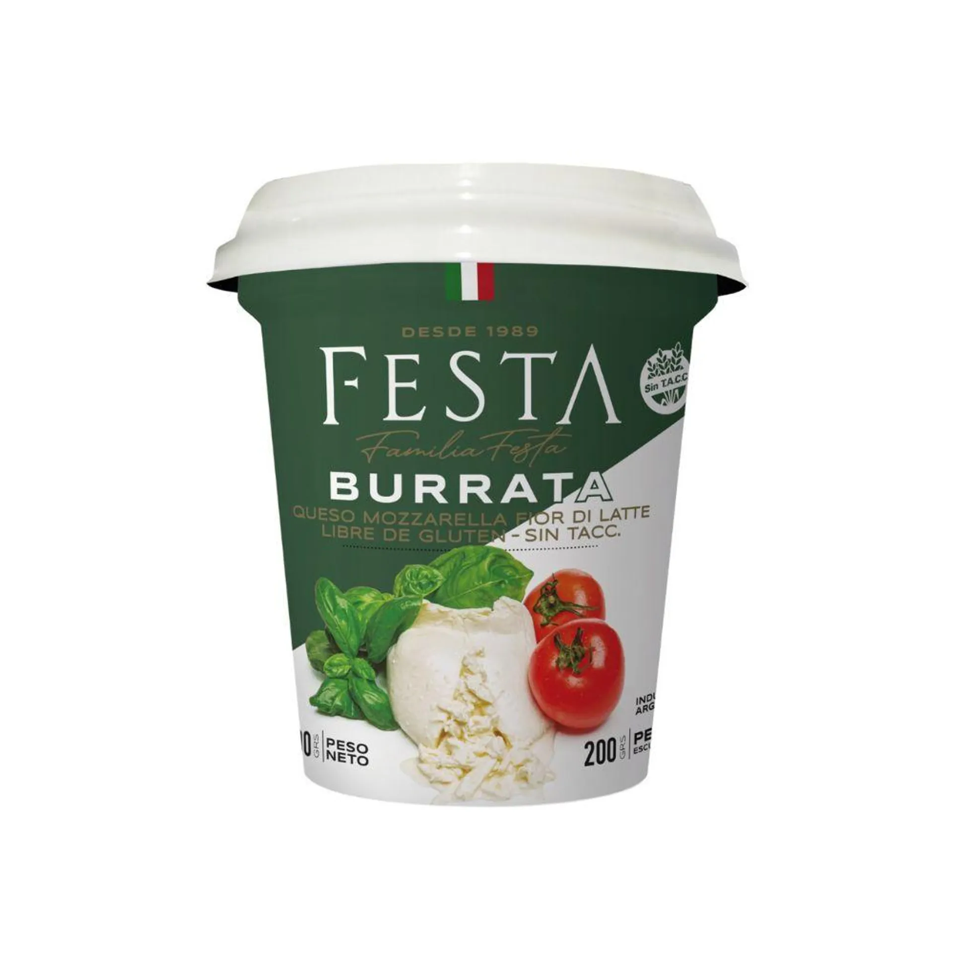 Burrata Festa 200 Gr.