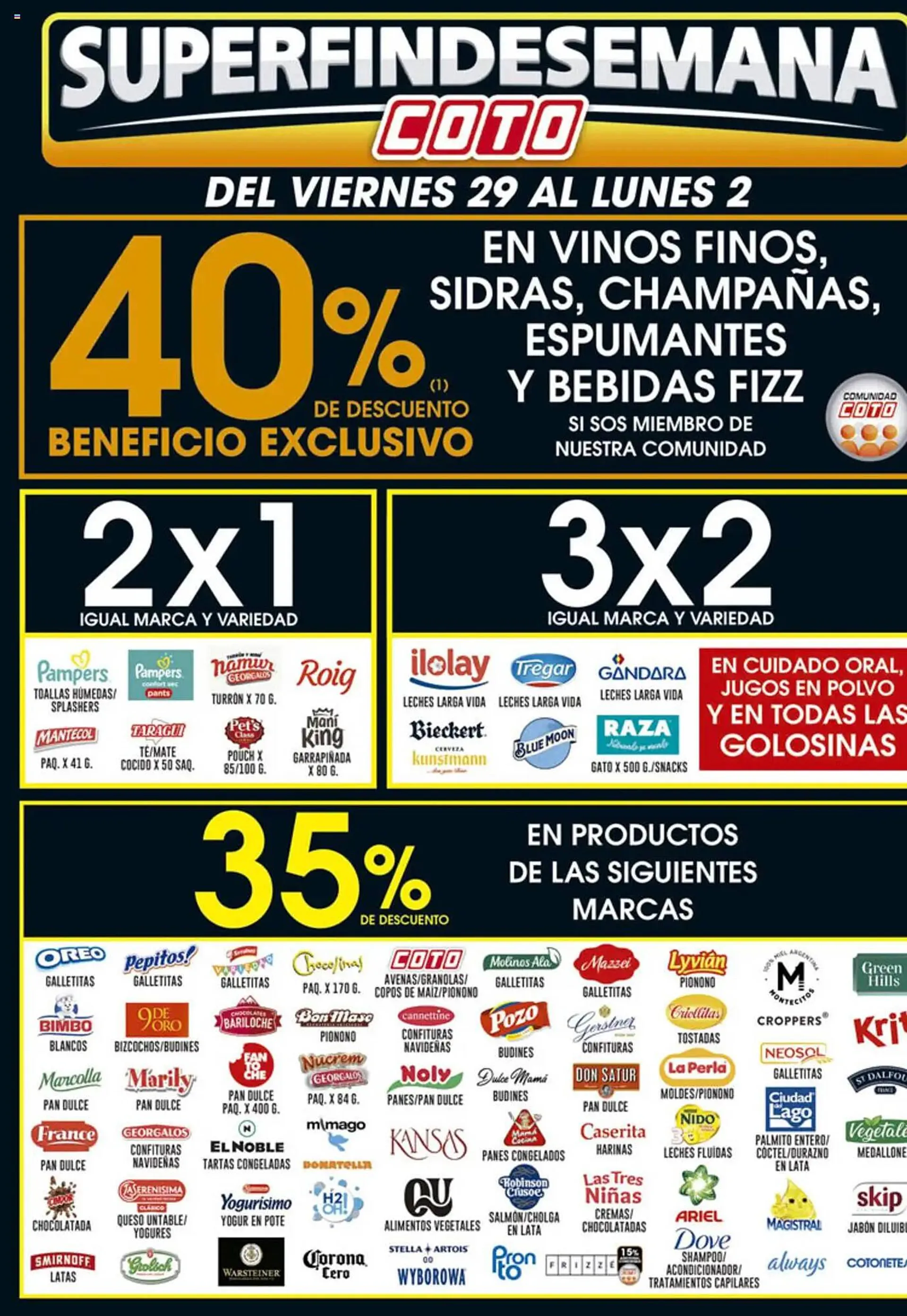 Ofertas de Catálogo Coto 29 de noviembre al 2 de diciembre 2024 - Página 1 del catálogo