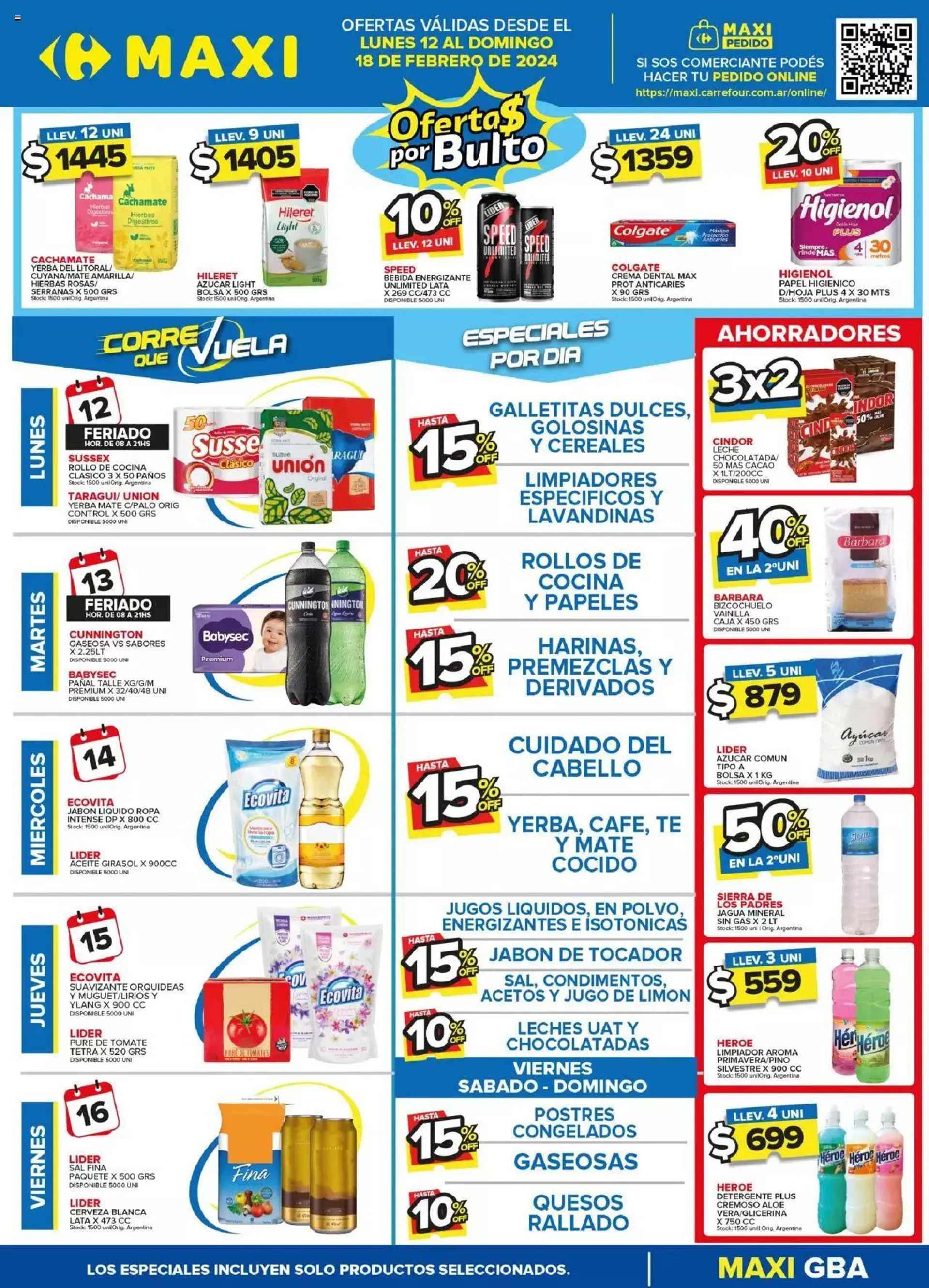 Ofertas de Carrefour Maxi catálogo 12 de febrero al 18 de febrero 2024 - Página  del catálogo