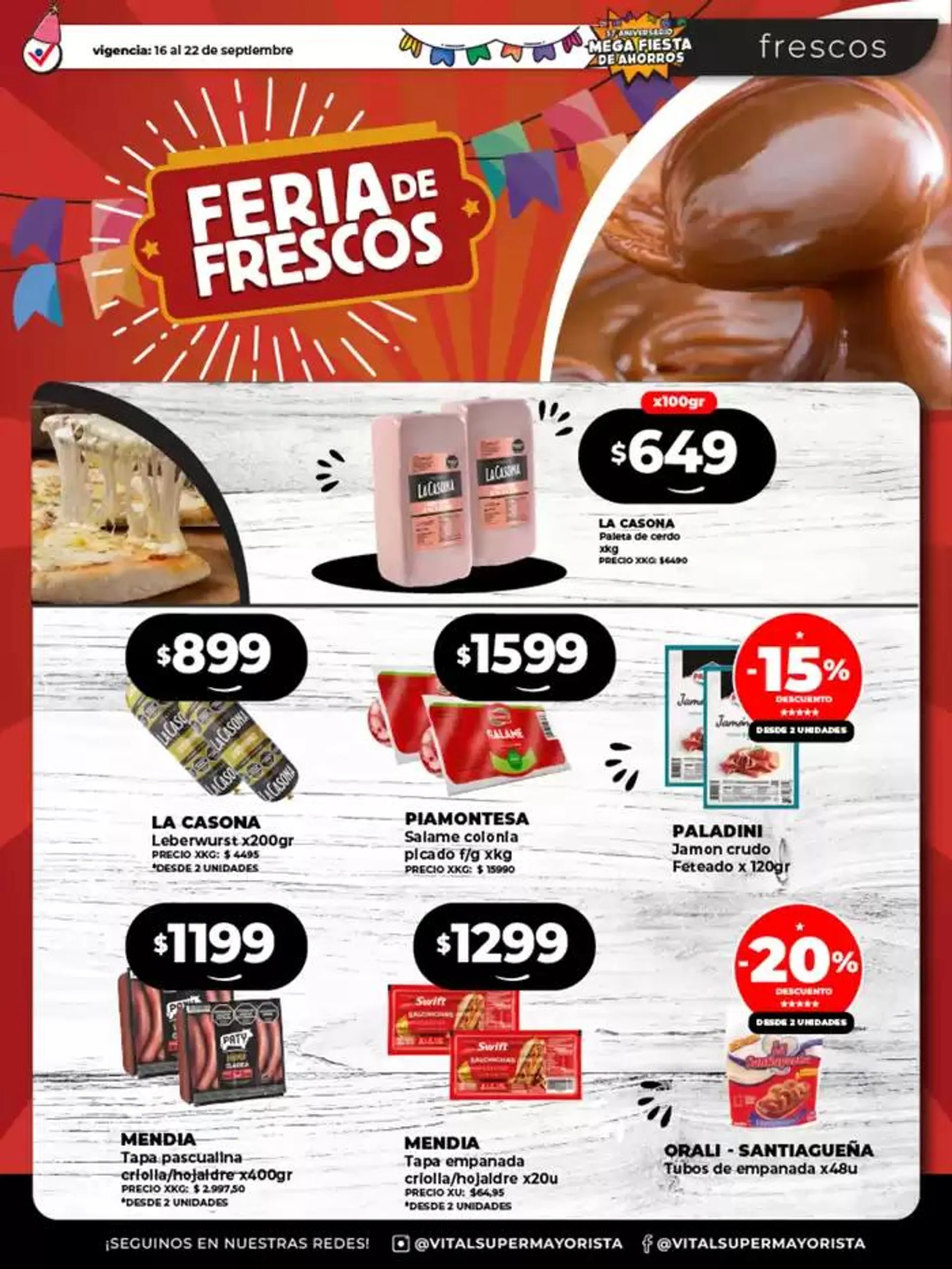 Ofertas de ¡Empezá la semana a puro AHORRO!! 1 de octubre al 6 de octubre 2024 - Página 27 del catálogo