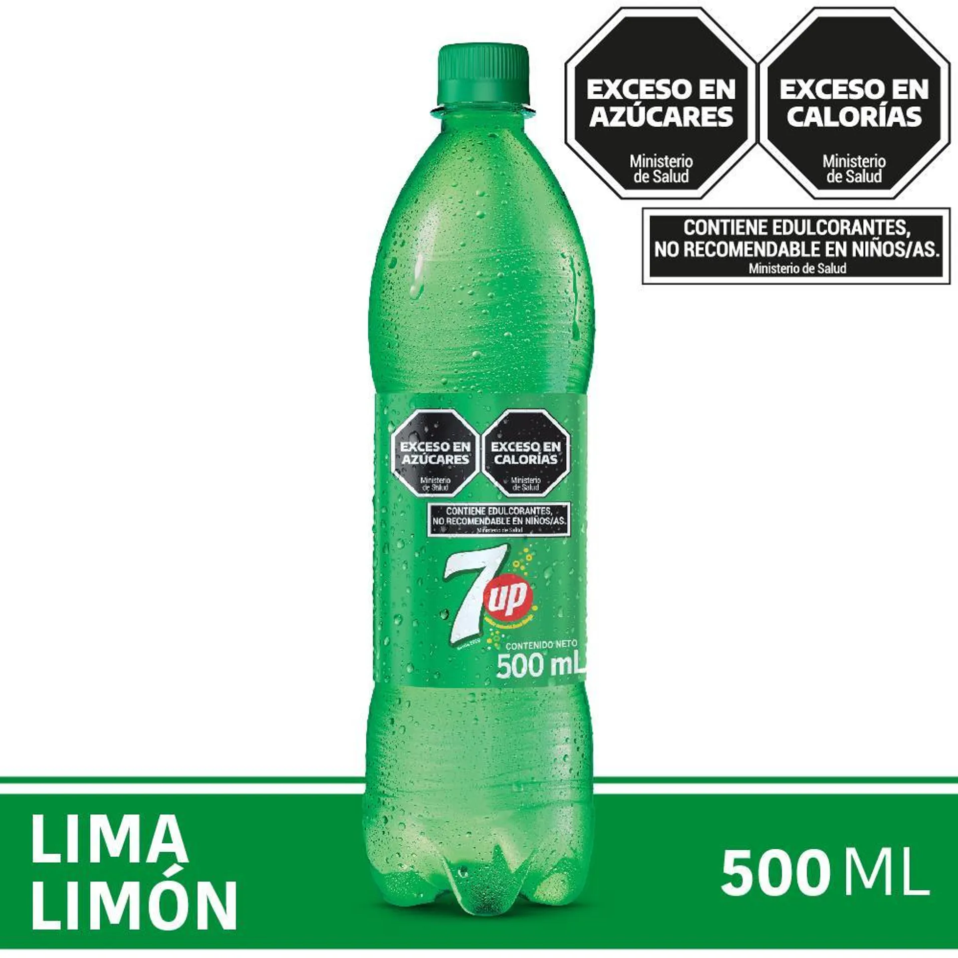 Gaseosa SEVEN UP Lima Limón 500 Cc