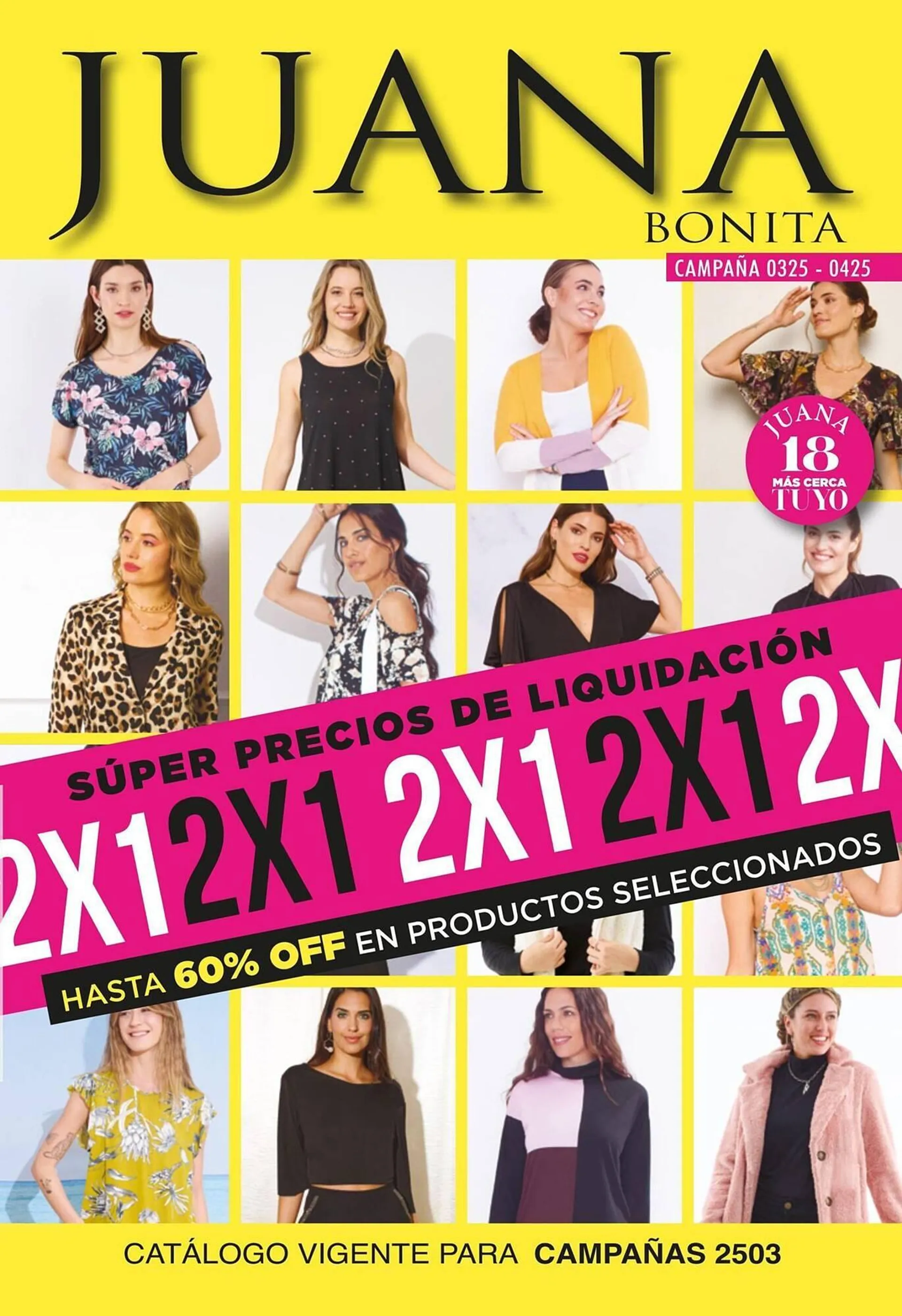 Catálogo Juana Bonita - 1