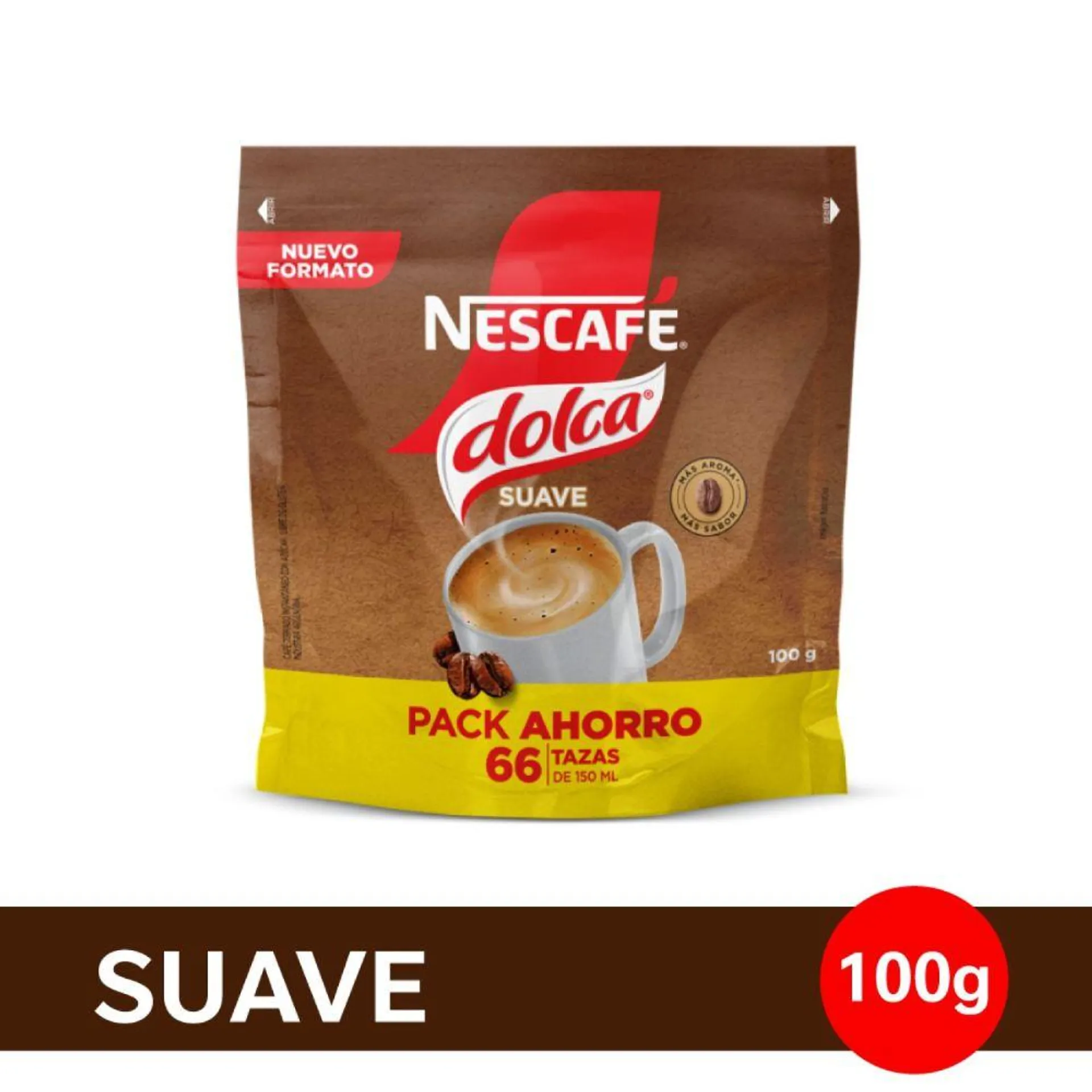 Café Dolca Suave Nescafe 100 Gr.