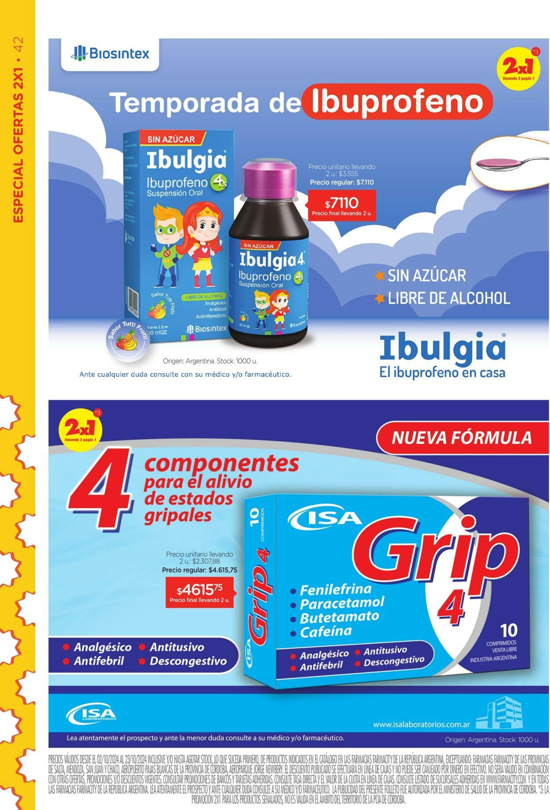 Ofertas de Farmacity 1 de octubre al 31 de octubre 2024 - Página 42 del catálogo