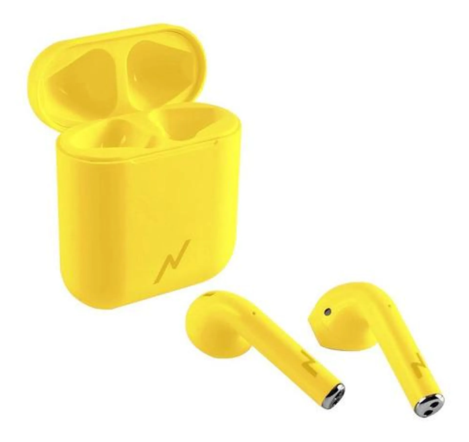 Auriculares In Ear Táctil Bluetooth Noga Twins 5s Amarillo