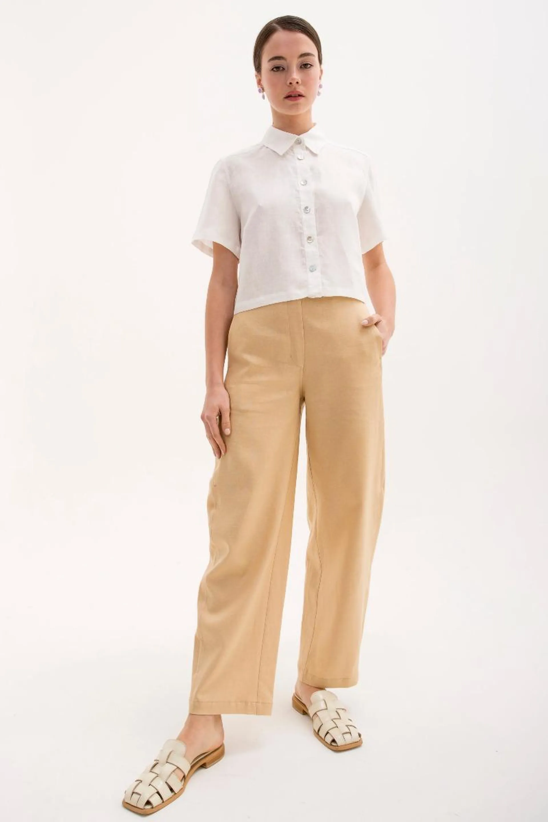 PANTALON POLUX LINO