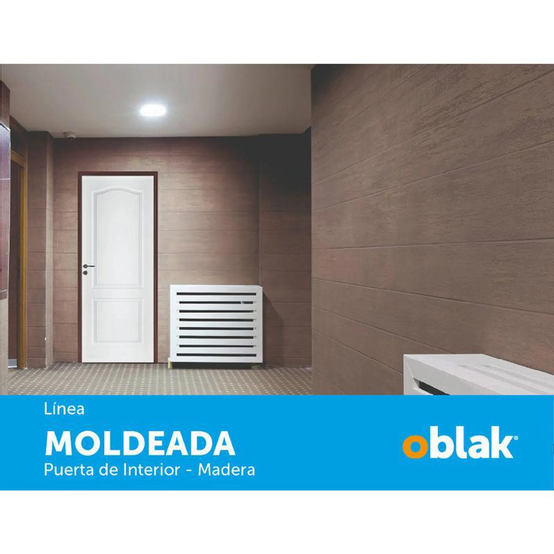 Puerta Oblak Placa Camden Sc 2 Tableros Pci Mch Derecha 200X80Cm