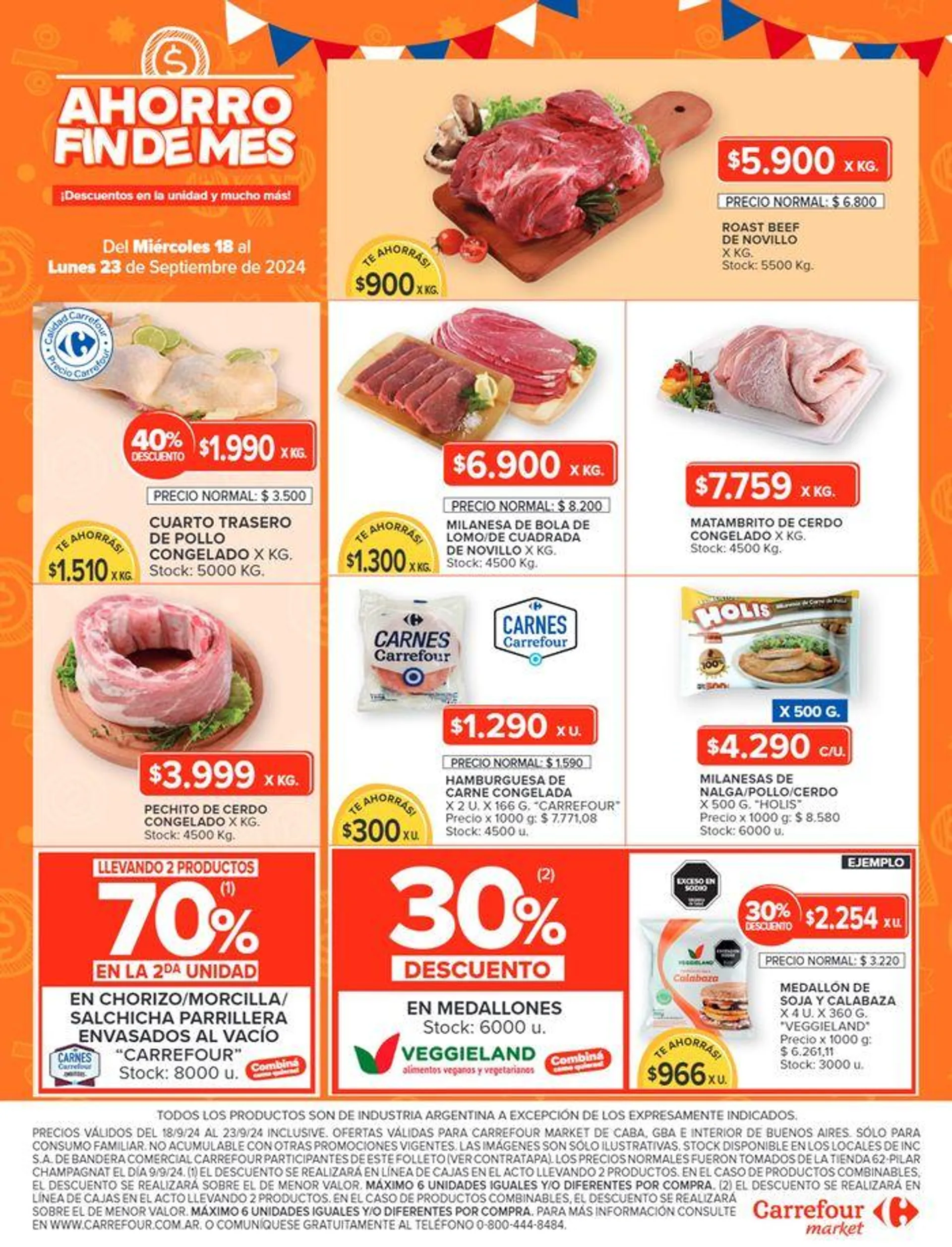 Ofertas de Catálogo Ahorro Fin de Mes Market 18 de septiembre al 23 de septiembre 2024 - Página 10 del catálogo