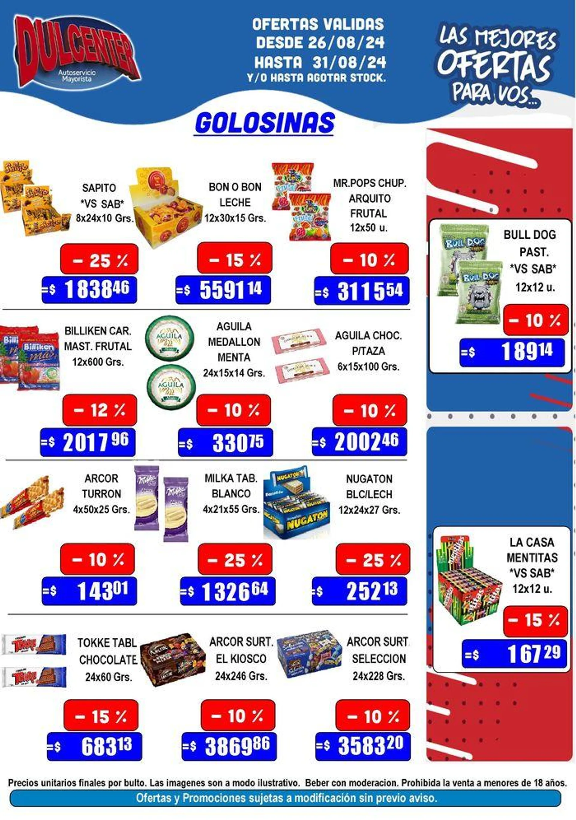 Ofertas de Ofertas Dulcenter 26 de agosto al 31 de agosto 2024 - Página 7 del catálogo