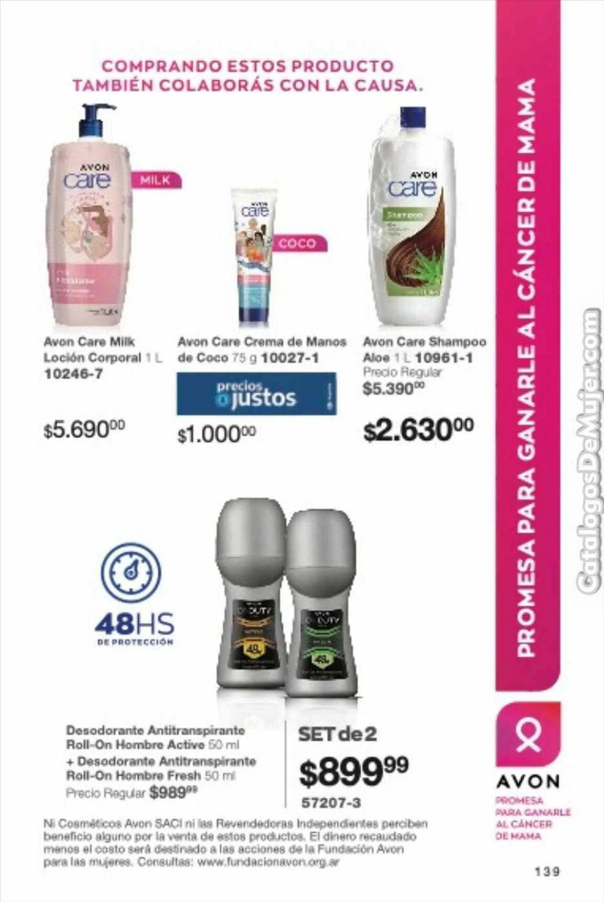 Ofertas de Catálogo Avon 3 de agosto al 30 de septiembre 2023 - Página 139 del catálogo