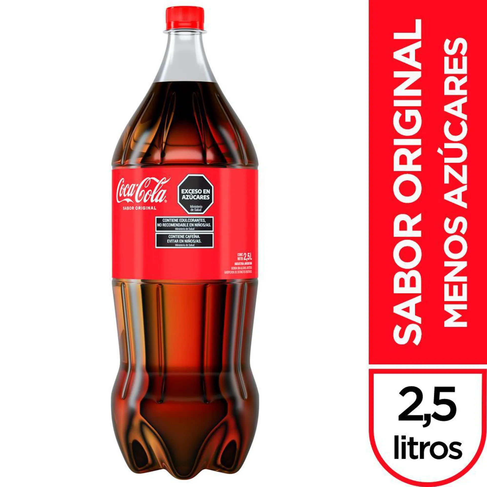 Gaseosa Coca-Cola Sabor Original 2,5 Lt