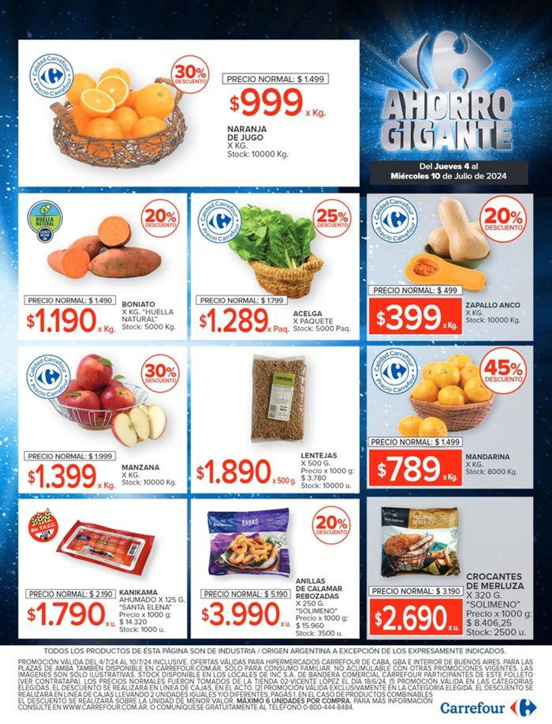 Ofertas de Catálogo Ahorro Gigante Hiper BS AS 4 de julio al 10 de julio 2024 - Página 5 del catálogo