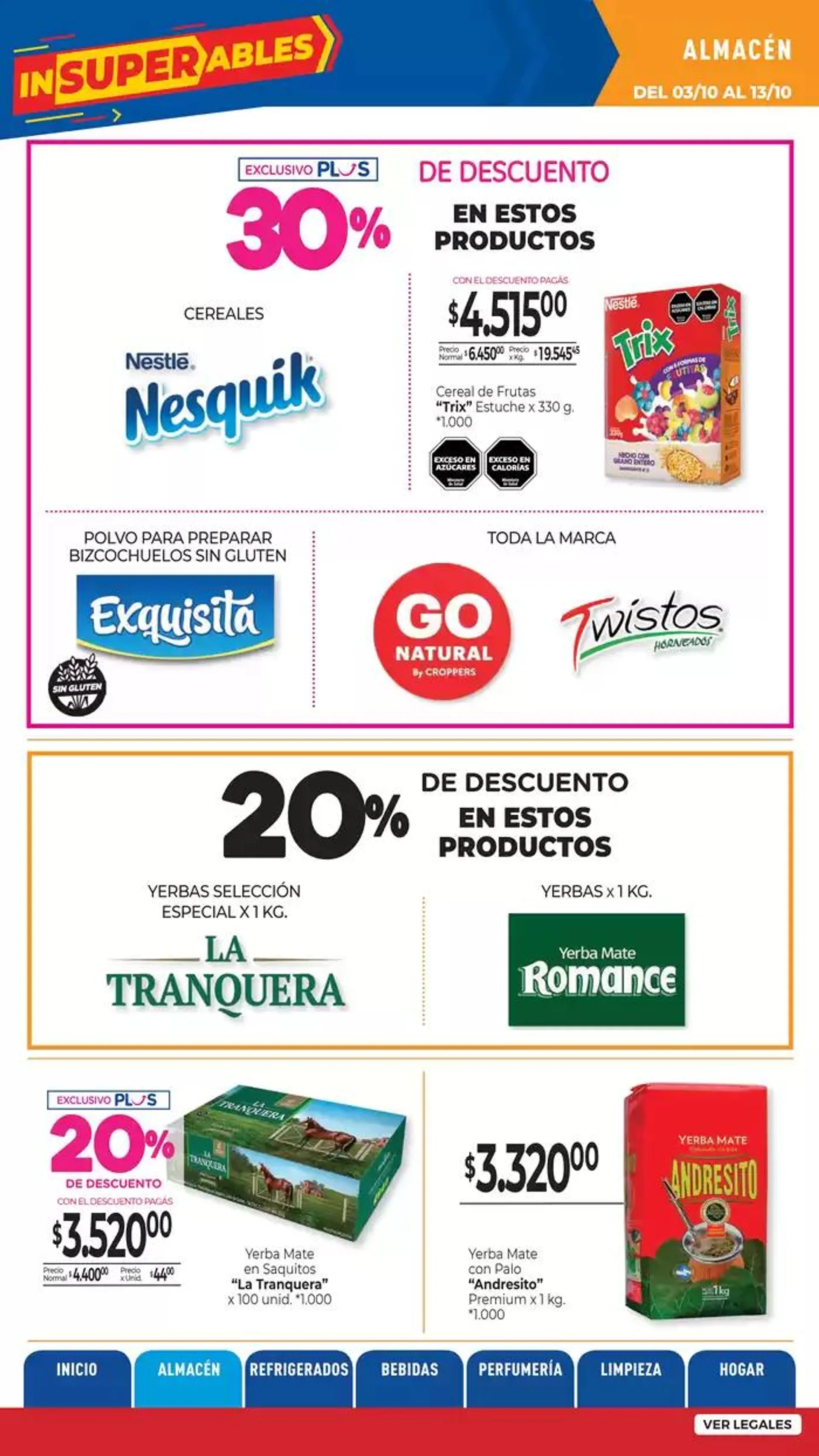 Ofertas de Insuperables 8 de octubre al 22 de octubre 2024 - Página 12 del catálogo