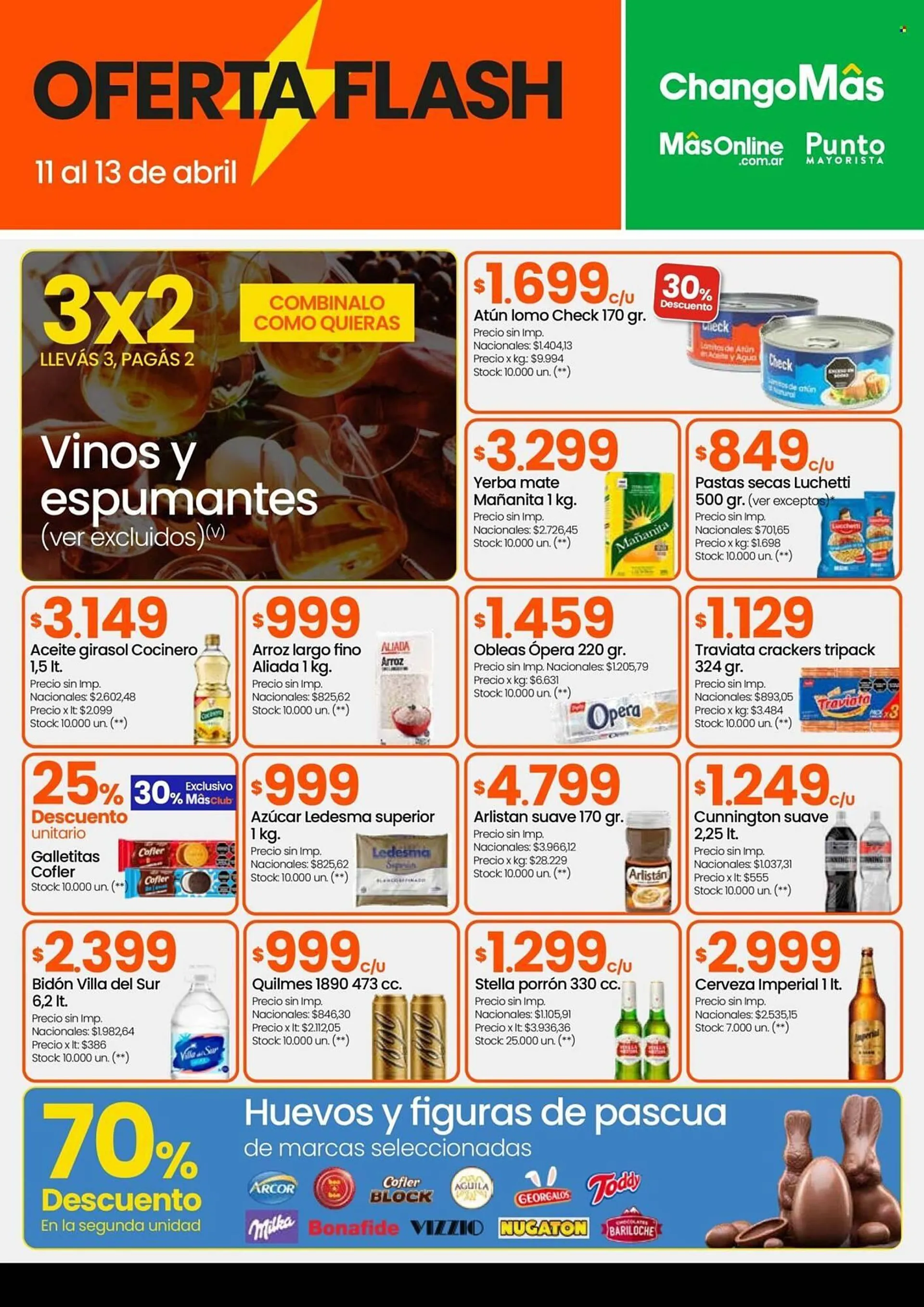 Ofertas de Catálogo Changomas 11 de abril al 13 de abril 2025 - Página 1 del catálogo
