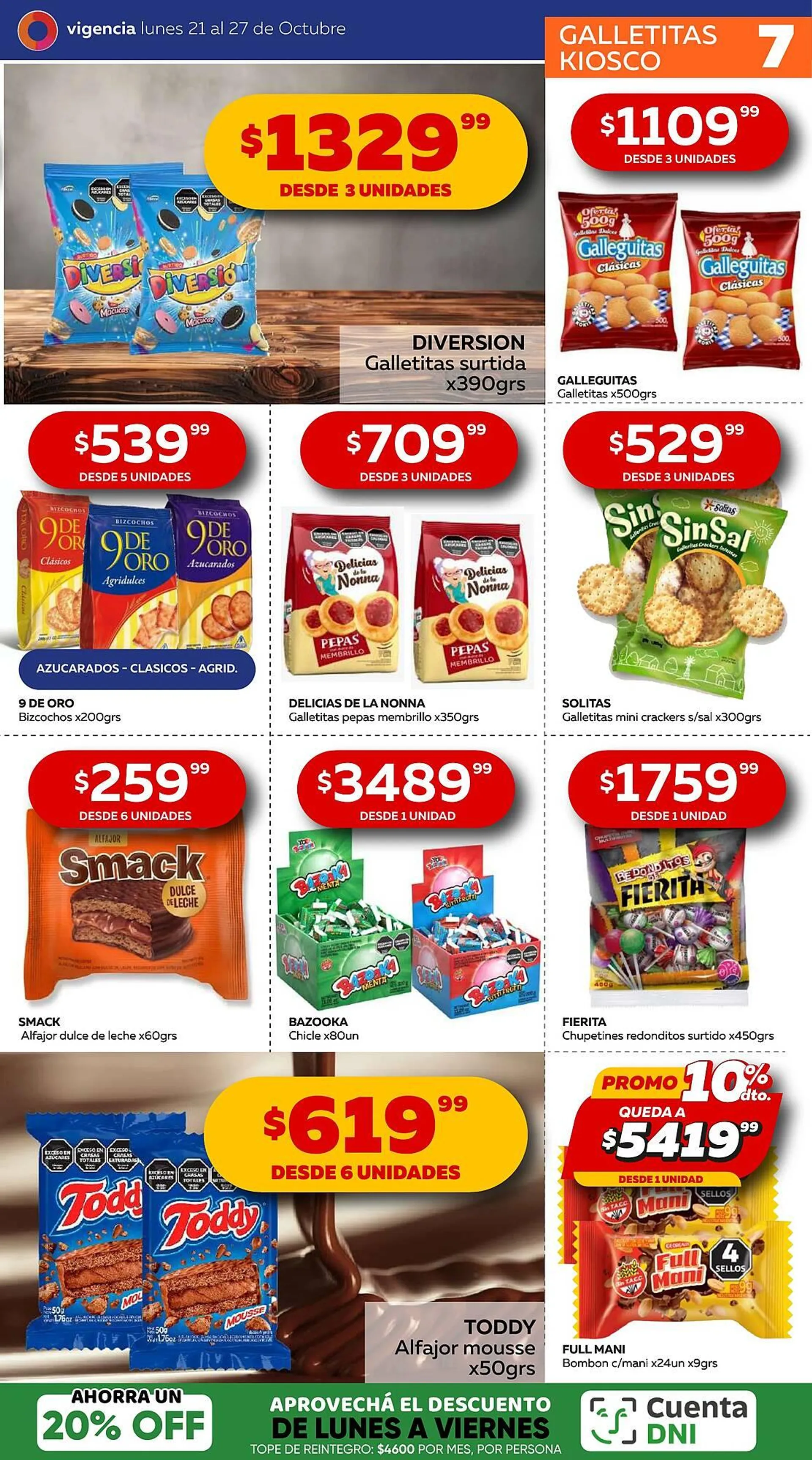 Ofertas de Catálogo Maxi Ofertas 21 de octubre al 27 de octubre 2024 - Página 7 del catálogo