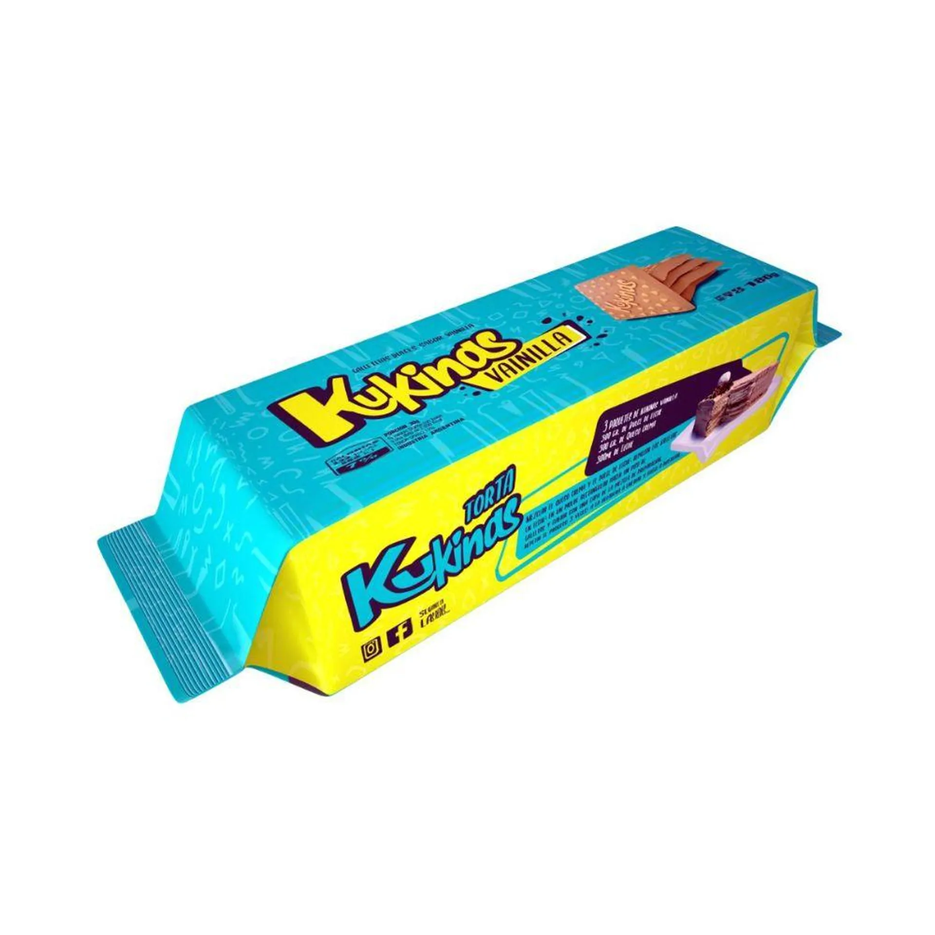 Galletitas Vainilla Kukinas 180 Gr.