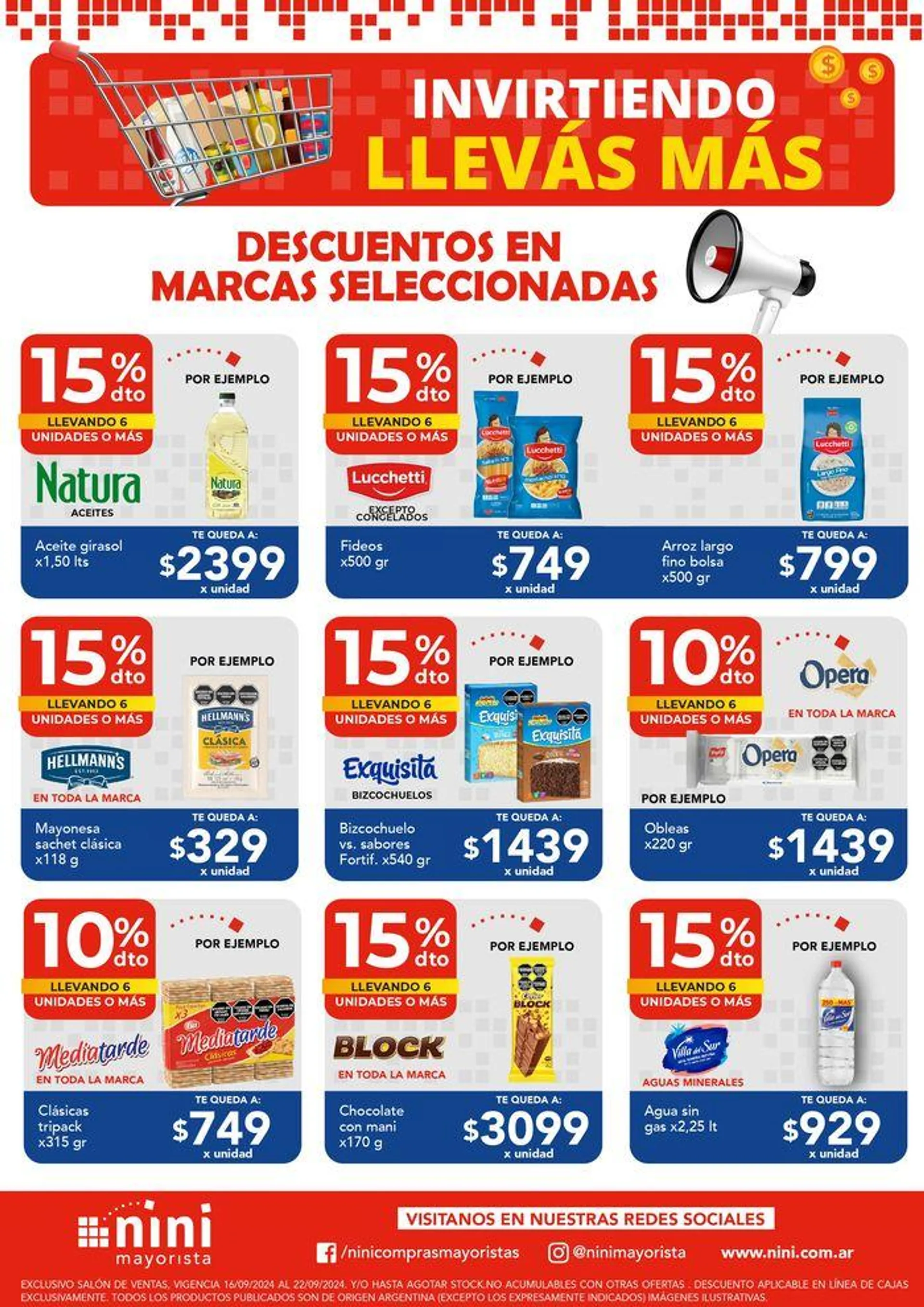 Ofertas de Revista Nini Mayorista 22 de septiembre al 6 de octubre 2024 - Página 2 del catálogo