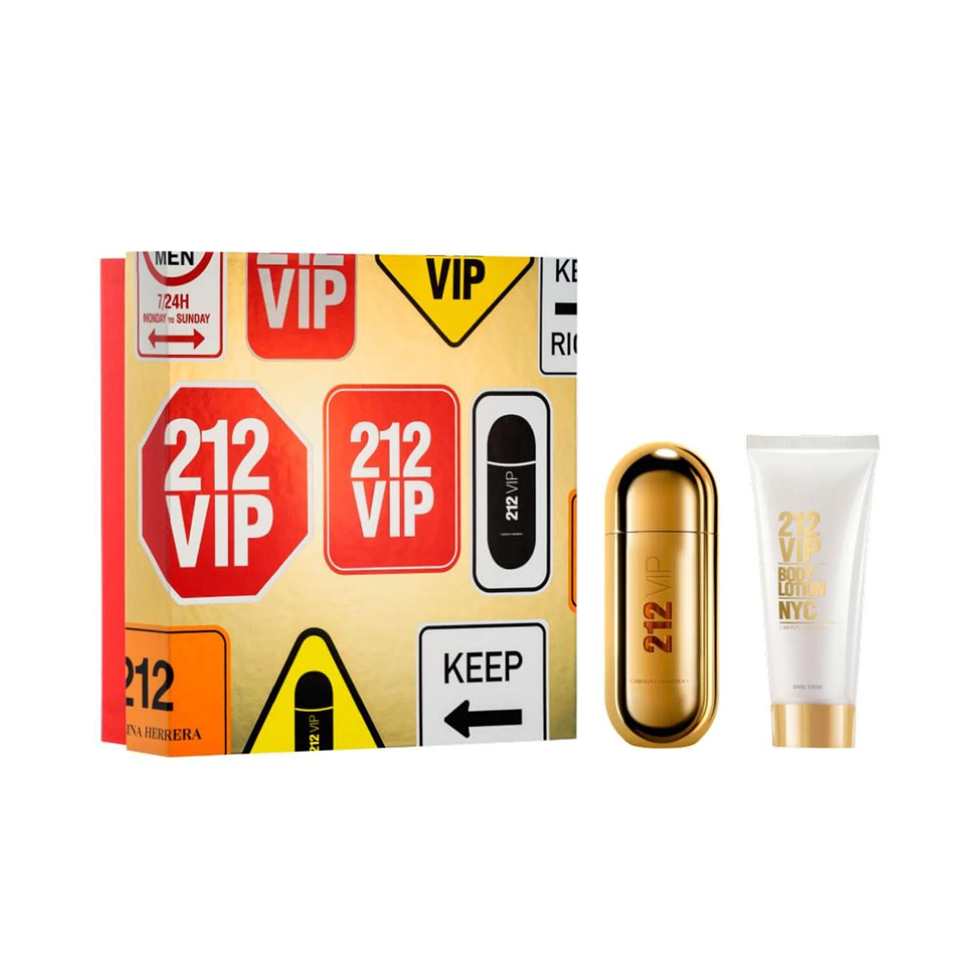 C.H 212 VIP DAMA SET X50 + BODY LOTION