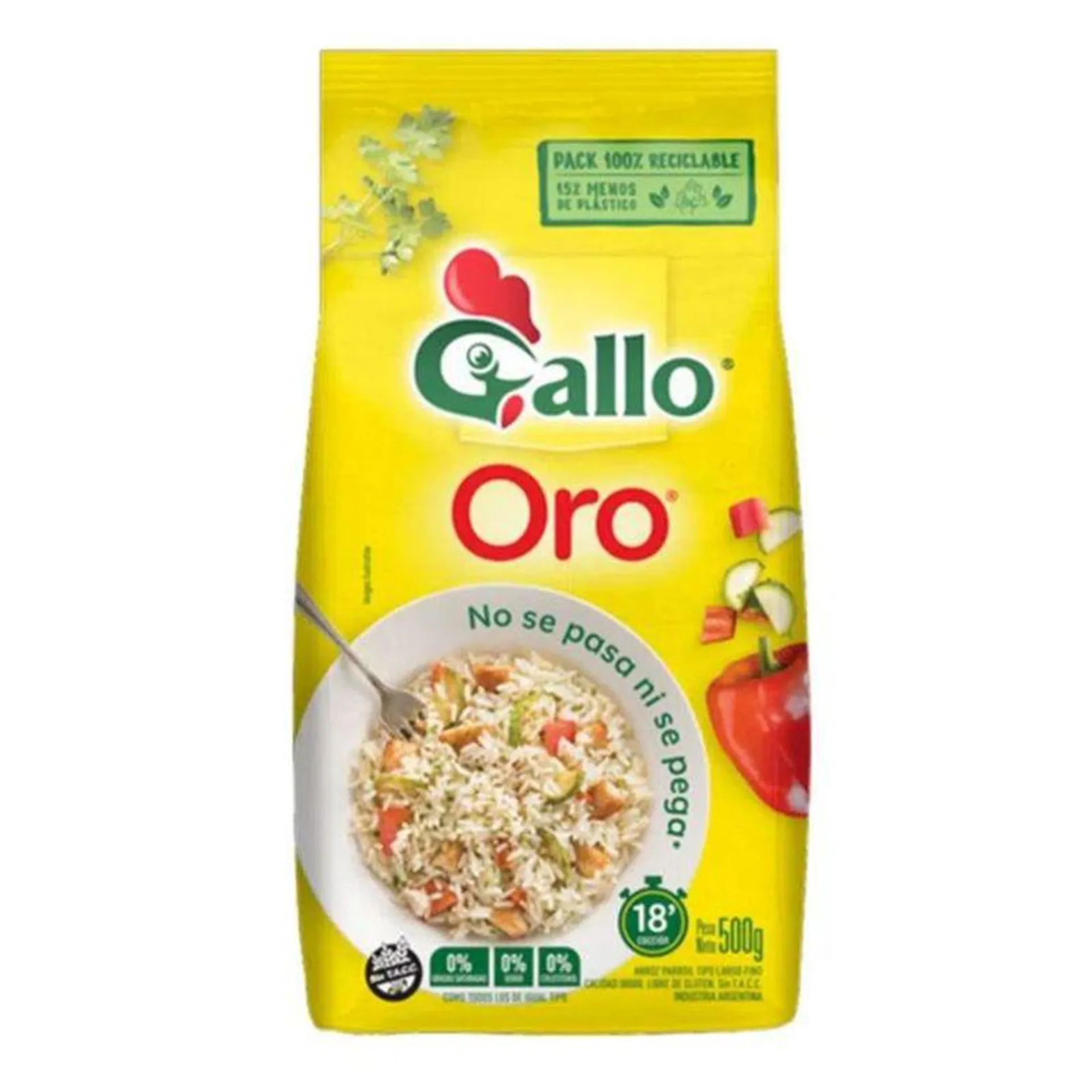 Arroz Parboil Gallo 500 Gr