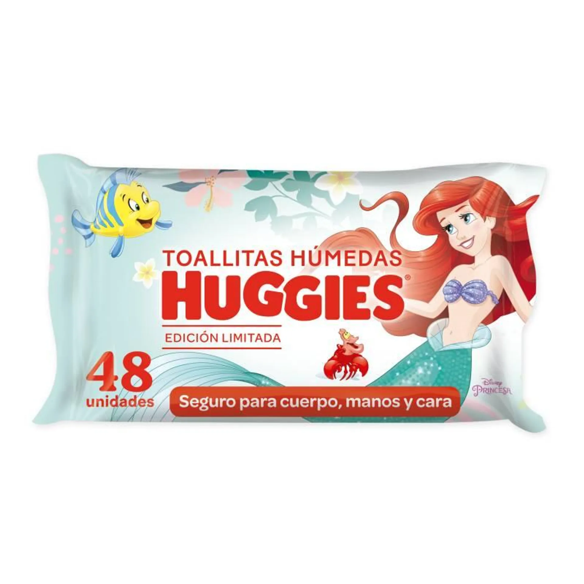 Toallitas Húmedas La Sirenita Huggies x 48 Un.