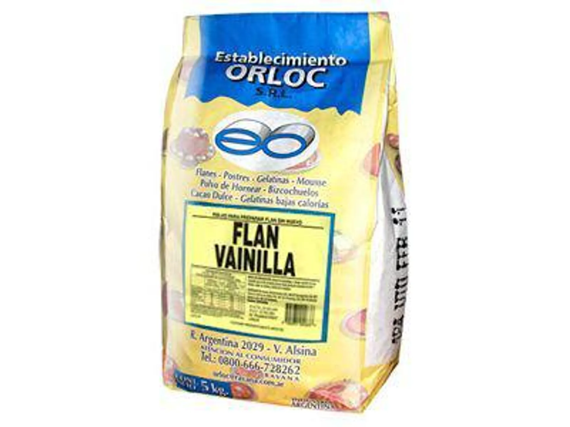 FLAN ORLOC VAINILLA 5 KG