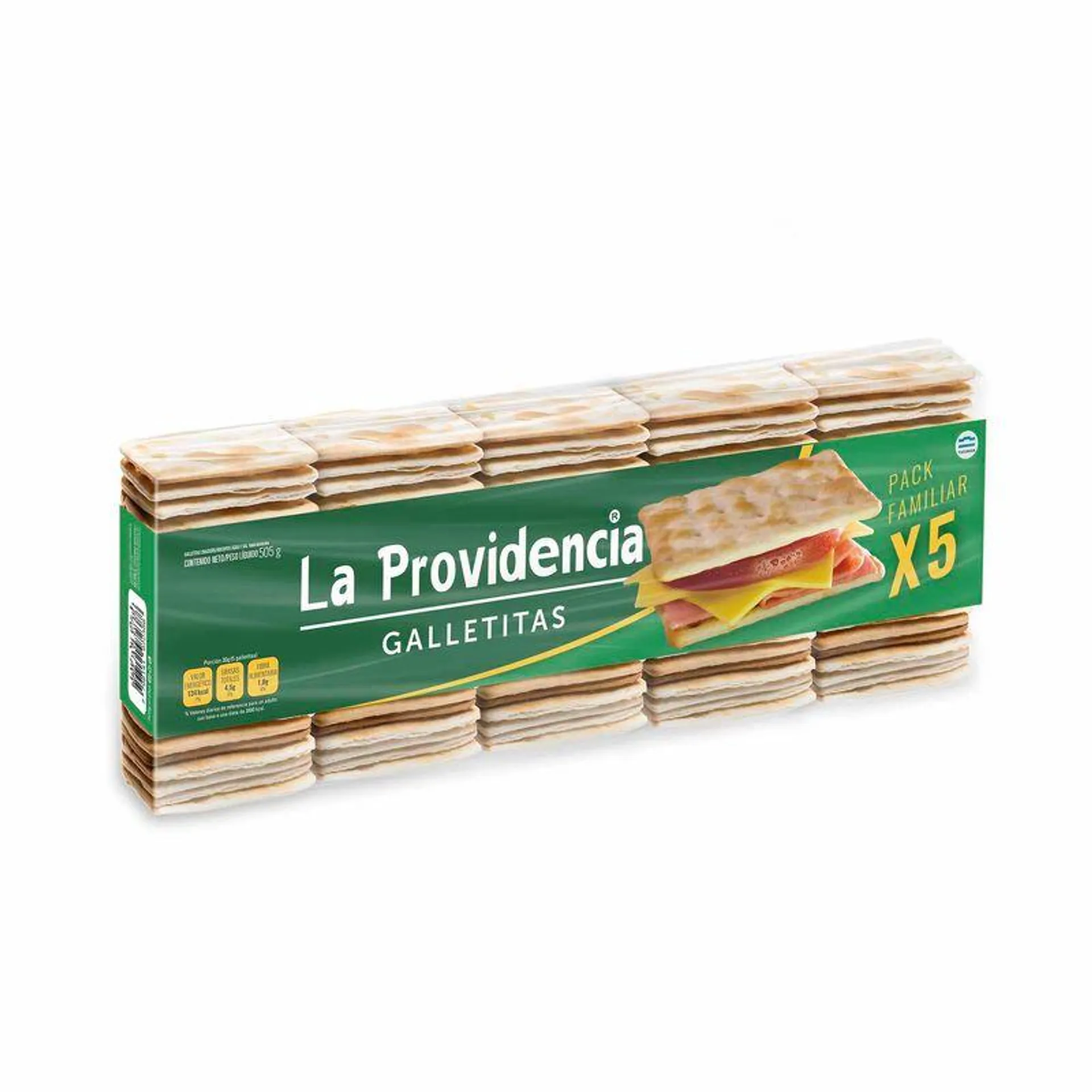 Galletitas crackers La Providencia 505 g.