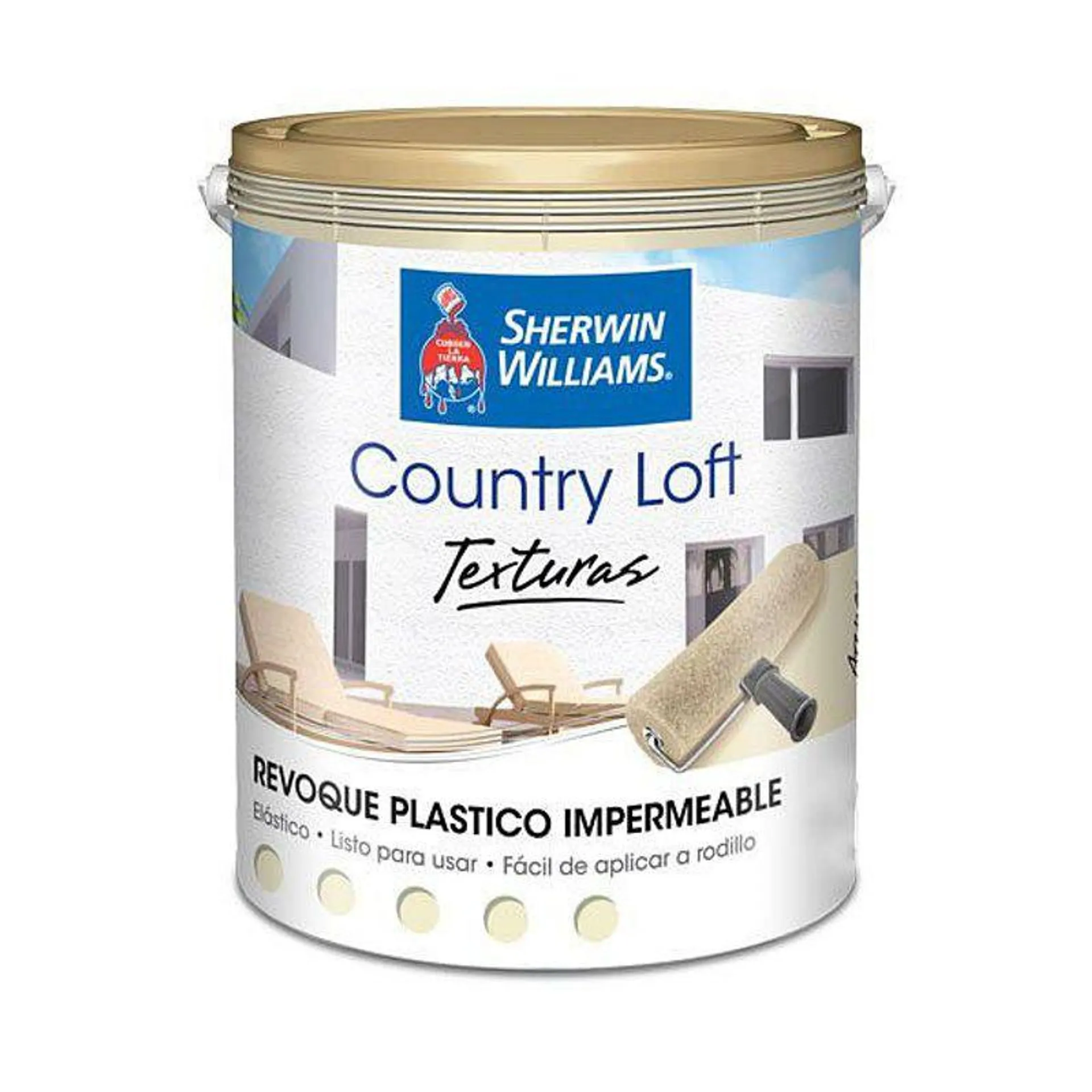 Revestimiento Texturado Country Loft Sherwin Williams Arena 25Kg