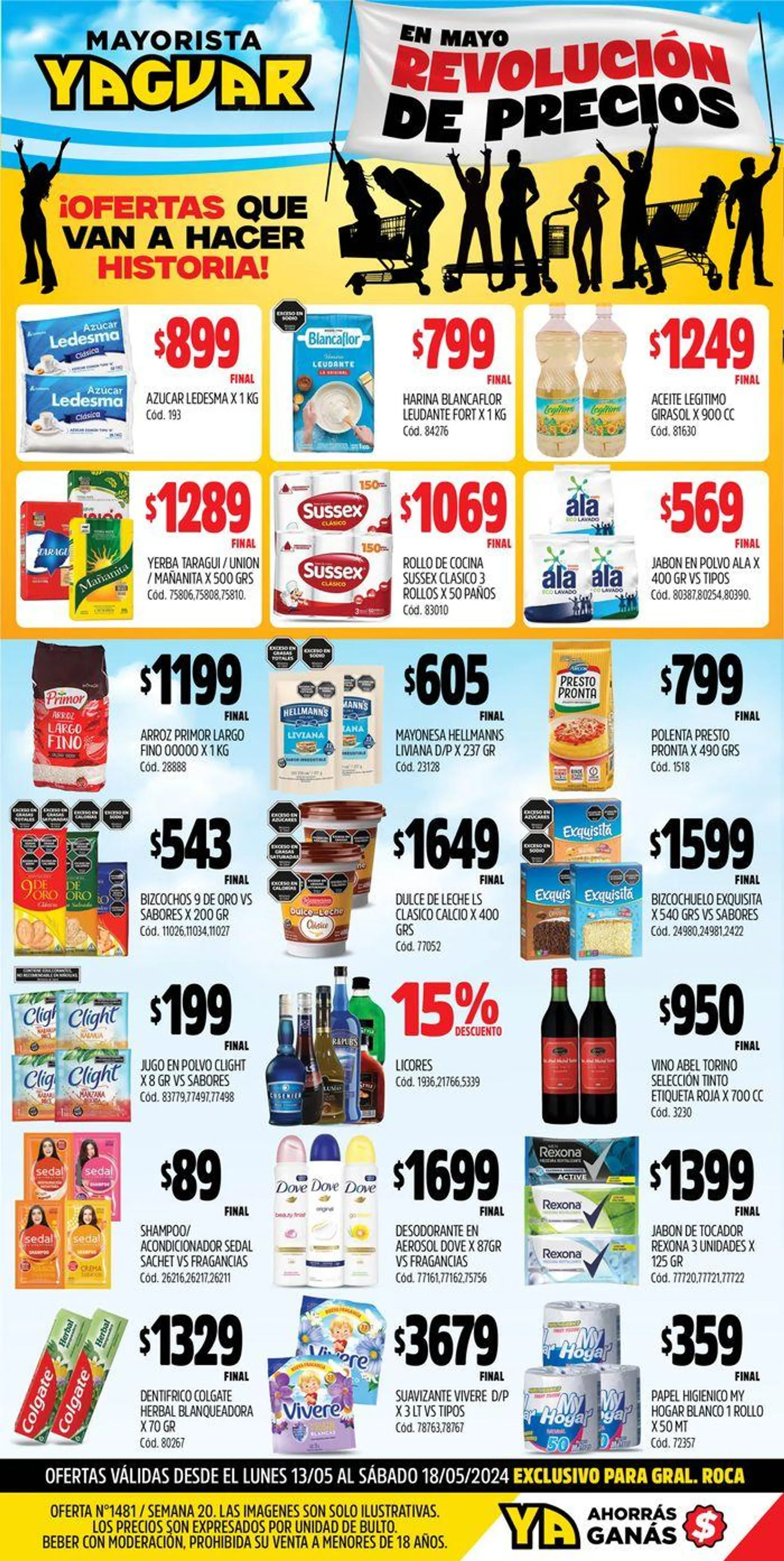 Ofertas Supermercados Yaguar Roca/Nqn - 1