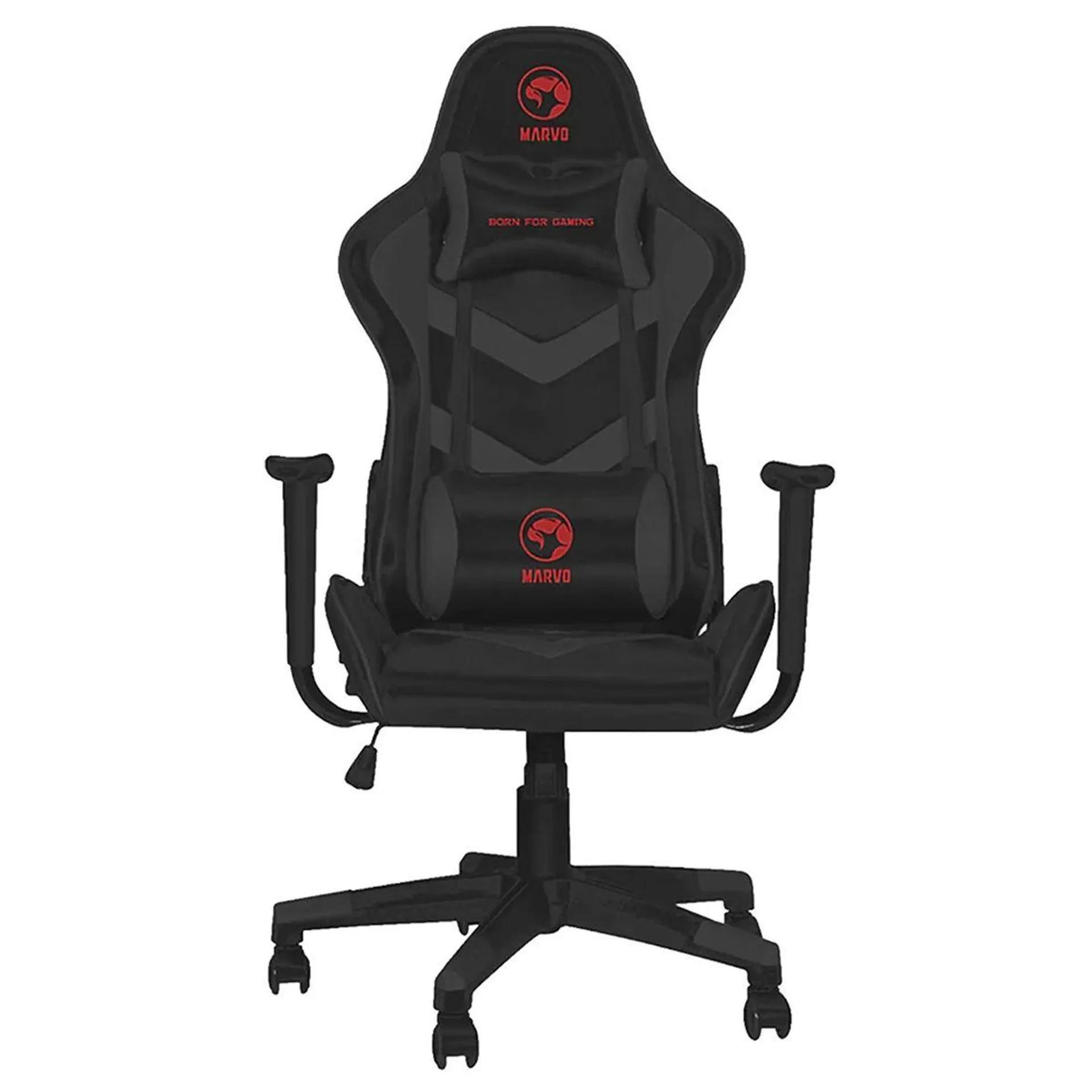 Silla Gamer Marvo Ch106 Rec.90°/180° 150kg Black