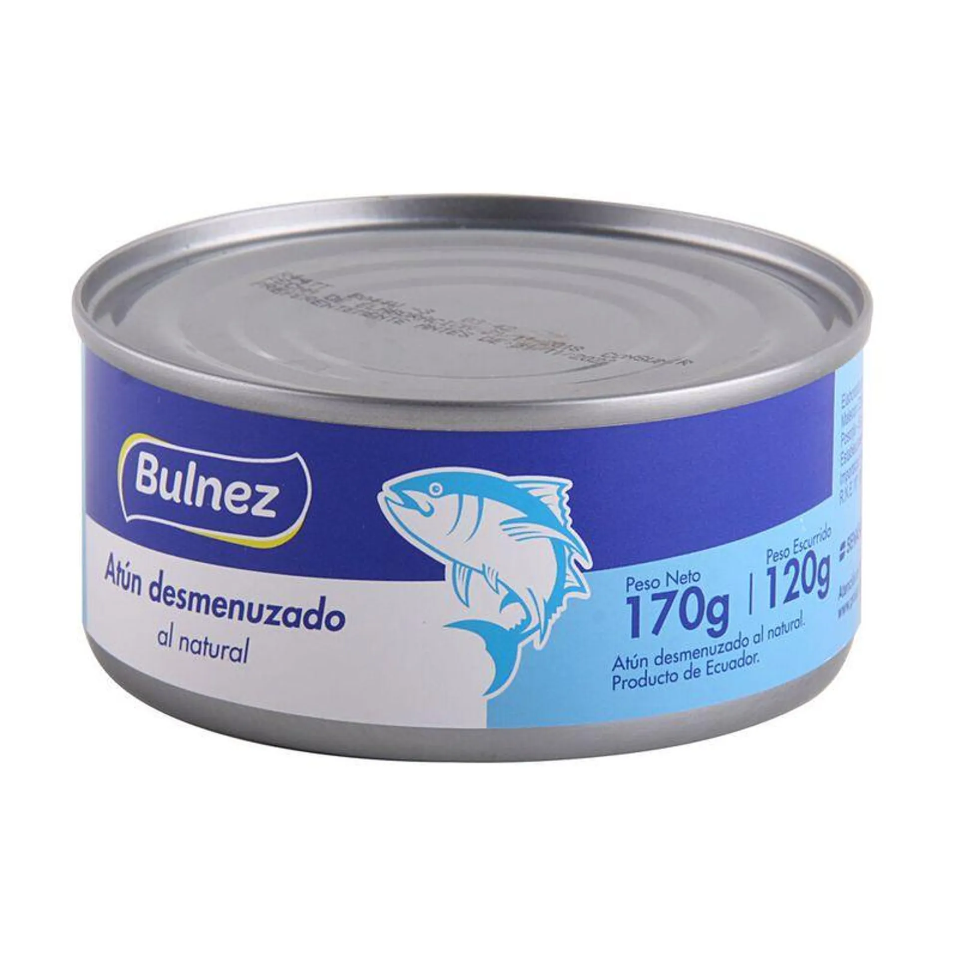 Atún desmenuzado Bulnez al natural 170 g.