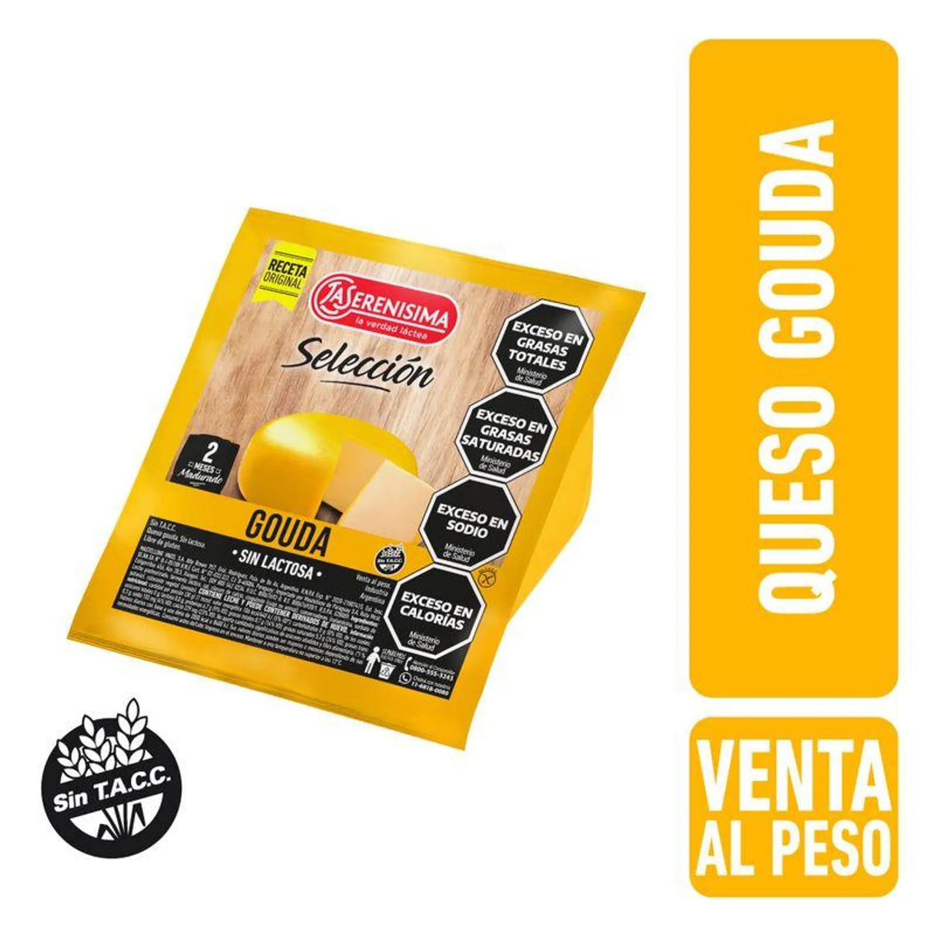 Queso Gouda La Serenisima X Kg