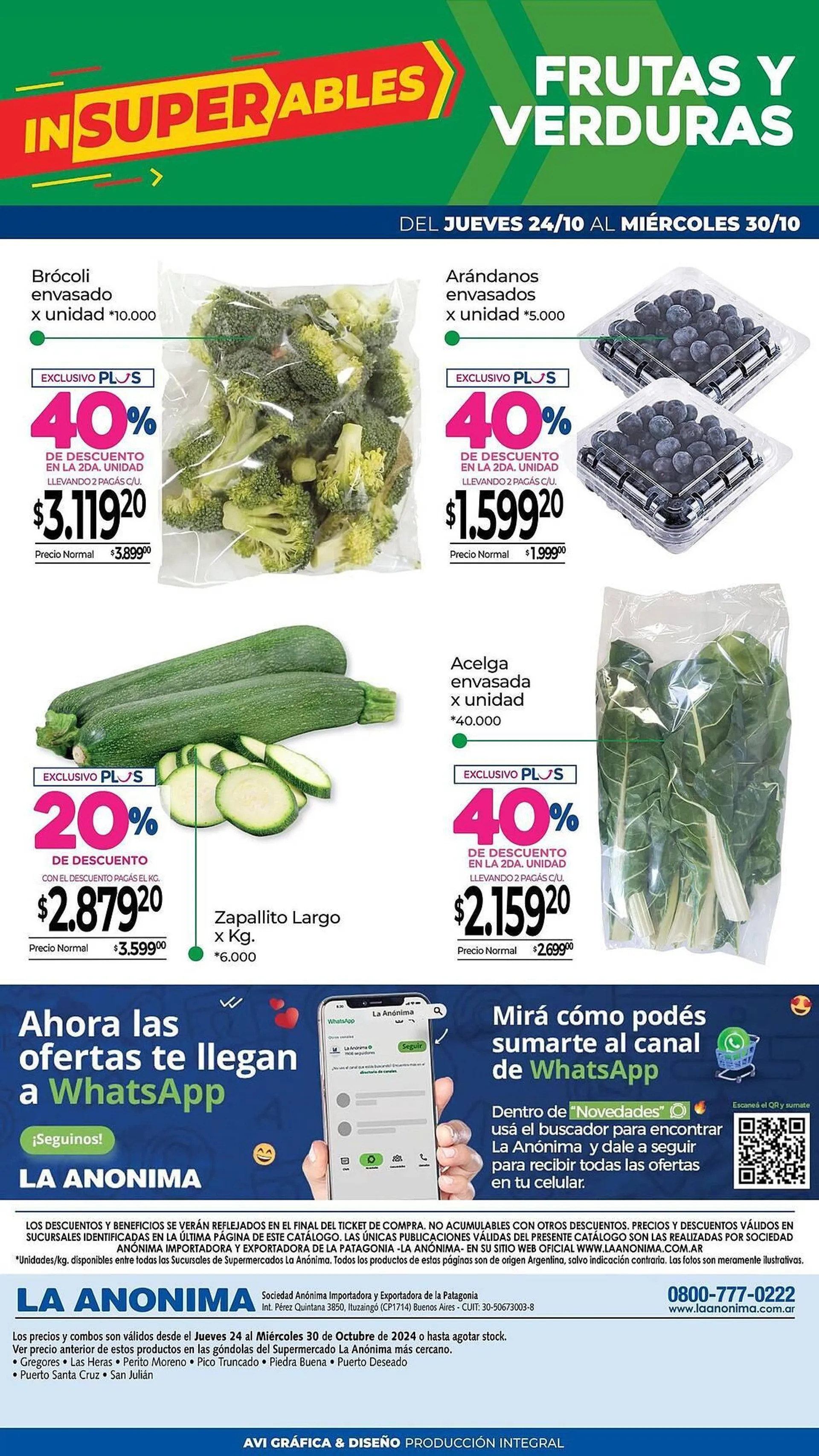 Ofertas de Catálogo La Anonima 24 de octubre al 7 de noviembre 2024 - Página 6 del catálogo