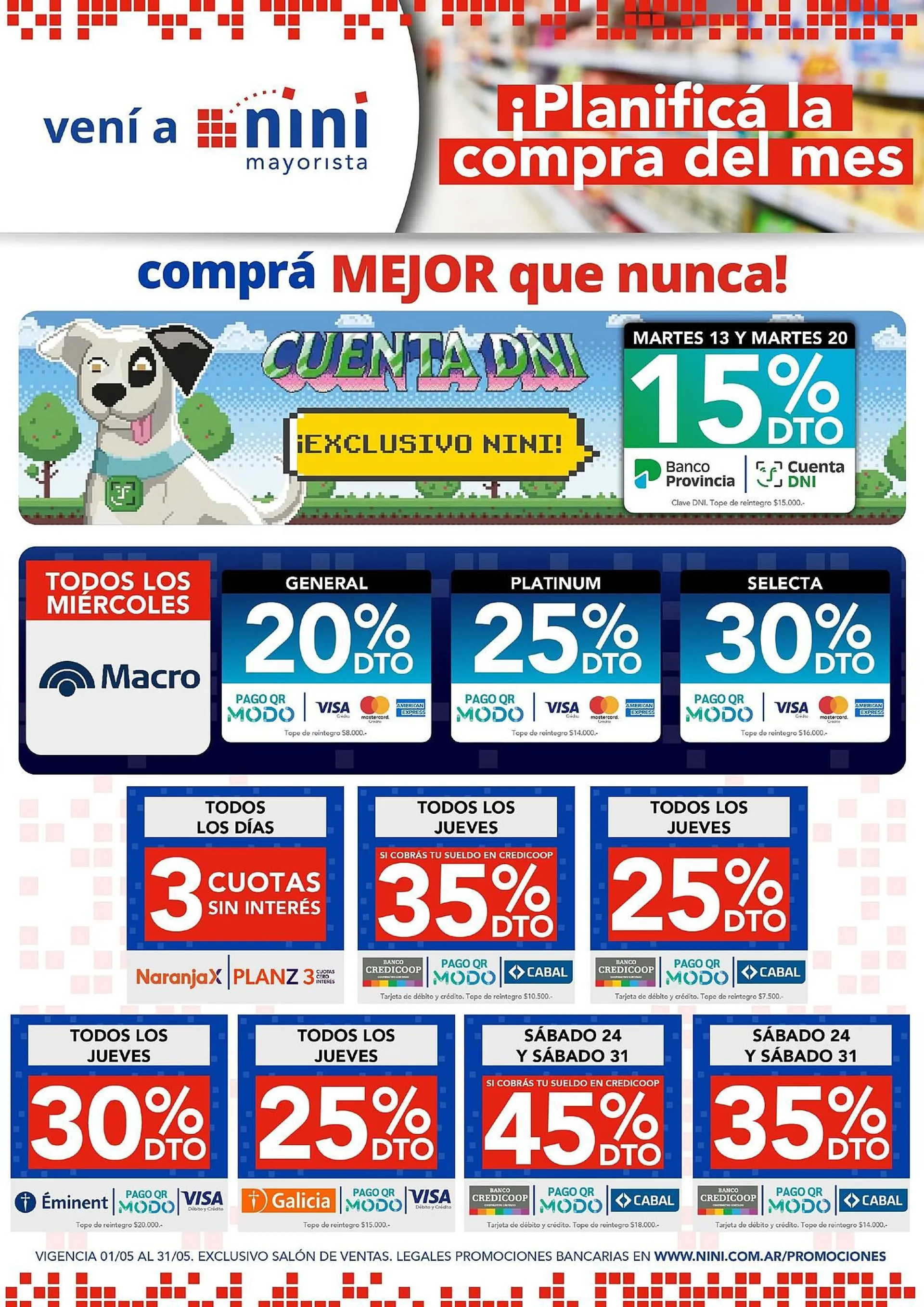 Ofertas de Catálogo Nini Mayorista 1 de mayo al 31 de mayo 2025 - Página 1 del catálogo