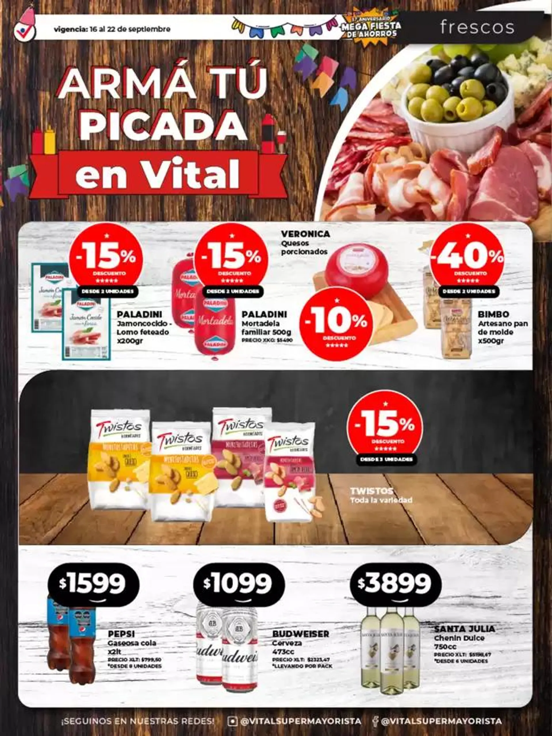 Ofertas de ¡Empezá la semana a puro AHORRO!! 1 de octubre al 6 de octubre 2024 - Página 29 del catálogo