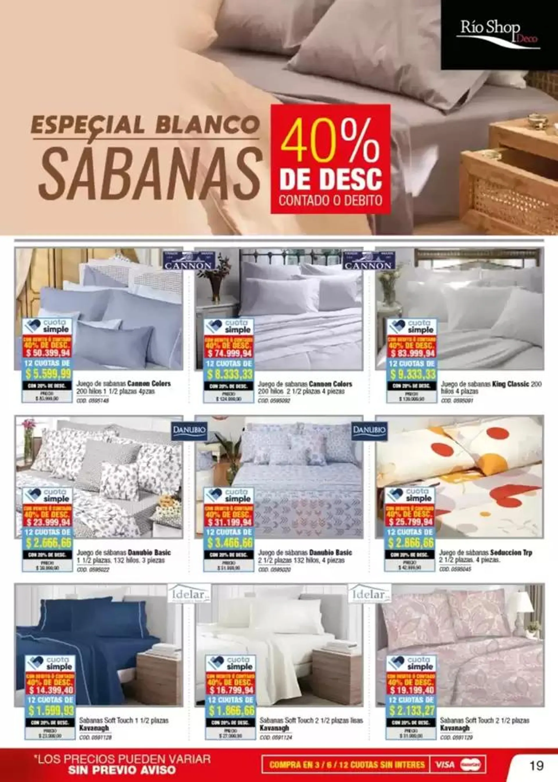 Ofertas de Catálogo Rio Shop Deco 12 de octubre al 26 de octubre 2024 - Página 10 del catálogo