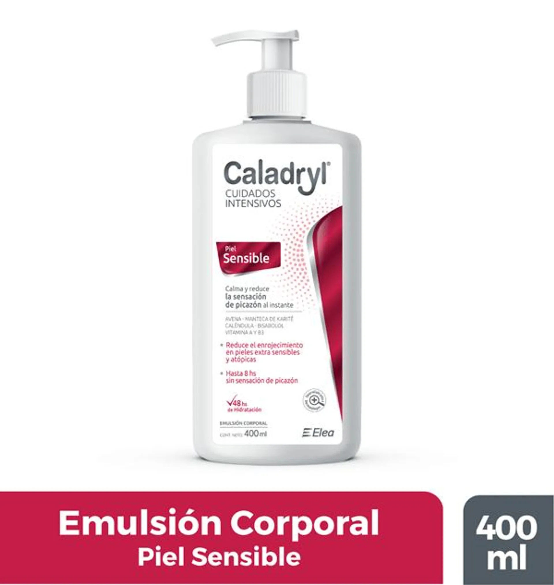 Caladryl Cuidados Intensivos Piel Sensible Emulsión 400 ml