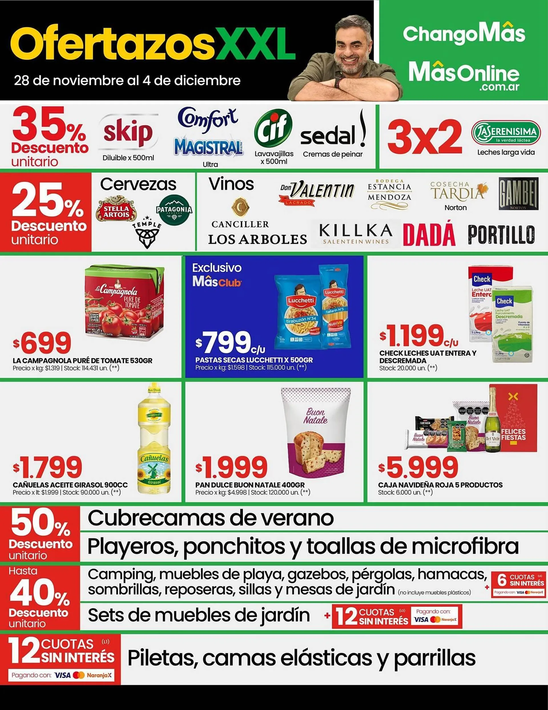 Ofertas de Catálogo Changomas 28 de noviembre al 4 de diciembre 2024 - Página 1 del catálogo