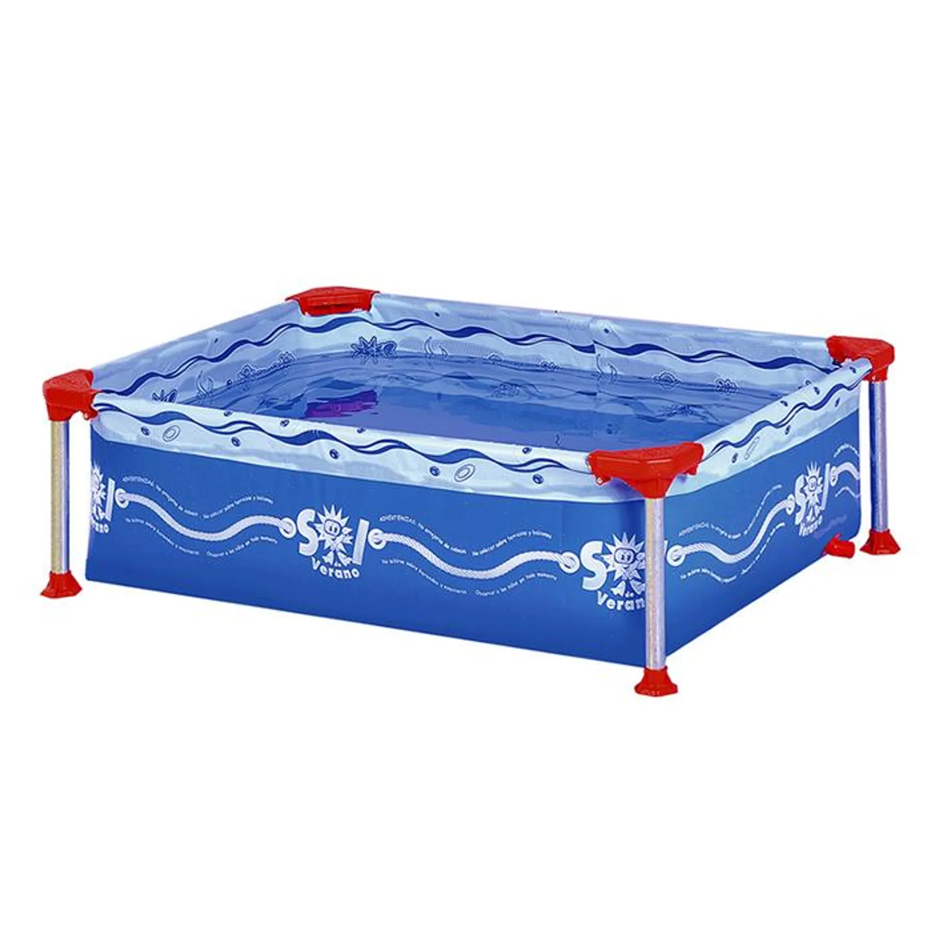 Pileta Sol de Verano FUN100 500Lts 1,30 x 0,95 x 0,40 Mts