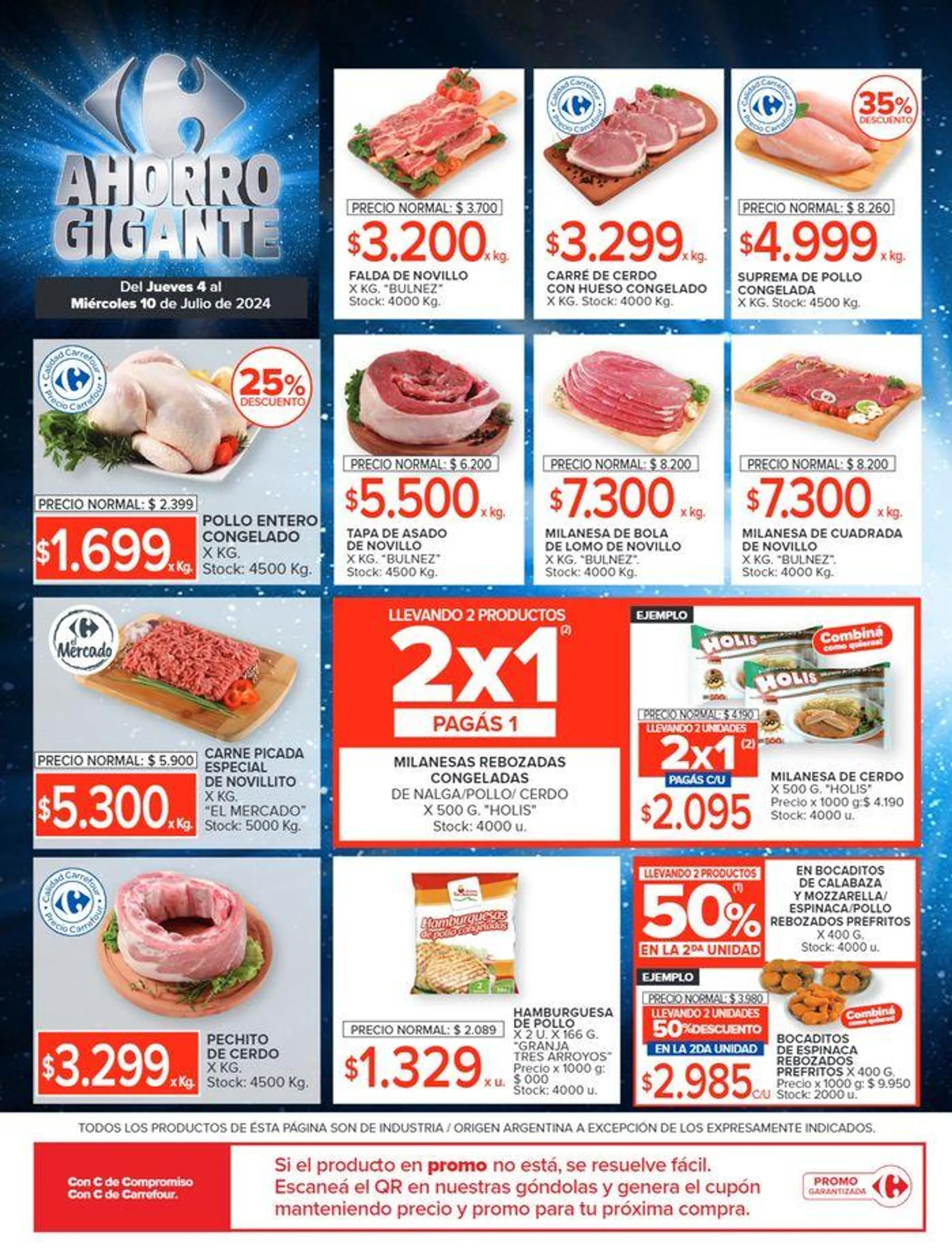 Ofertas de Catálogo Ahorro Gigante Hiper BS AS 4 de julio al 10 de julio 2024 - Página 4 del catálogo