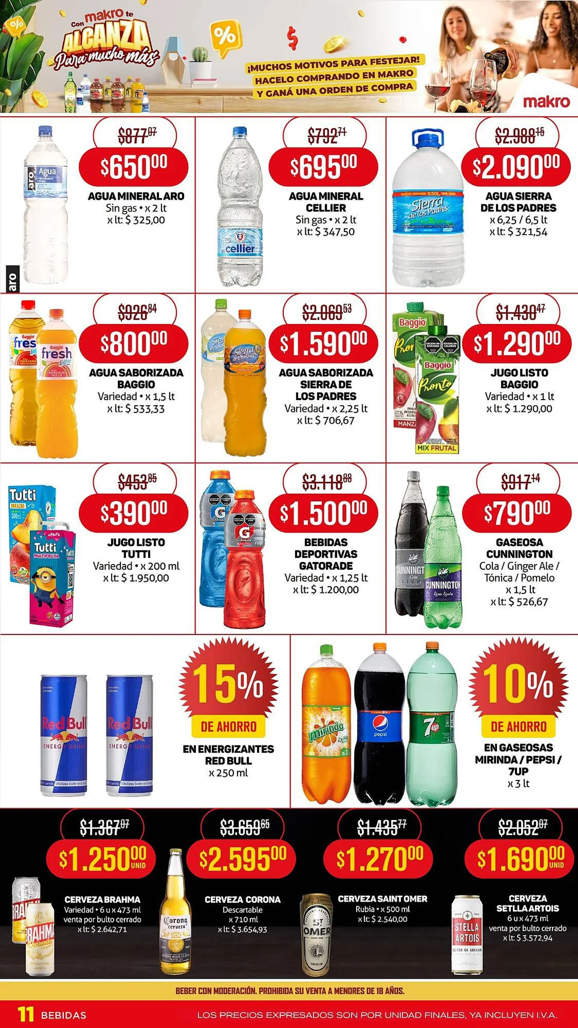 Ofertas de Catálogo Makro 17 de octubre al 23 de octubre 2024 - Página 11 del catálogo