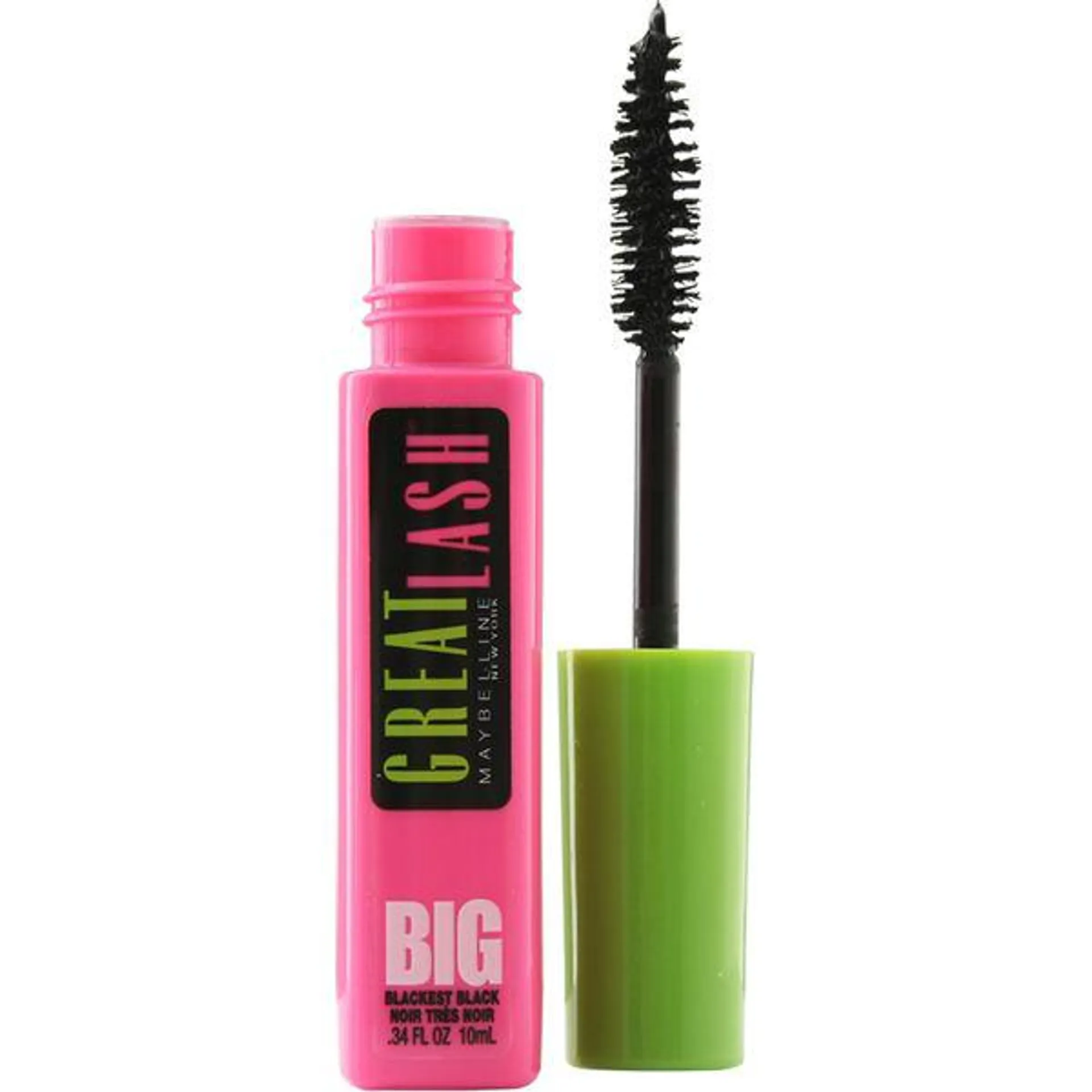 Máscara de Pestañas Maybelline Great Lash Big Washable x 10 ml