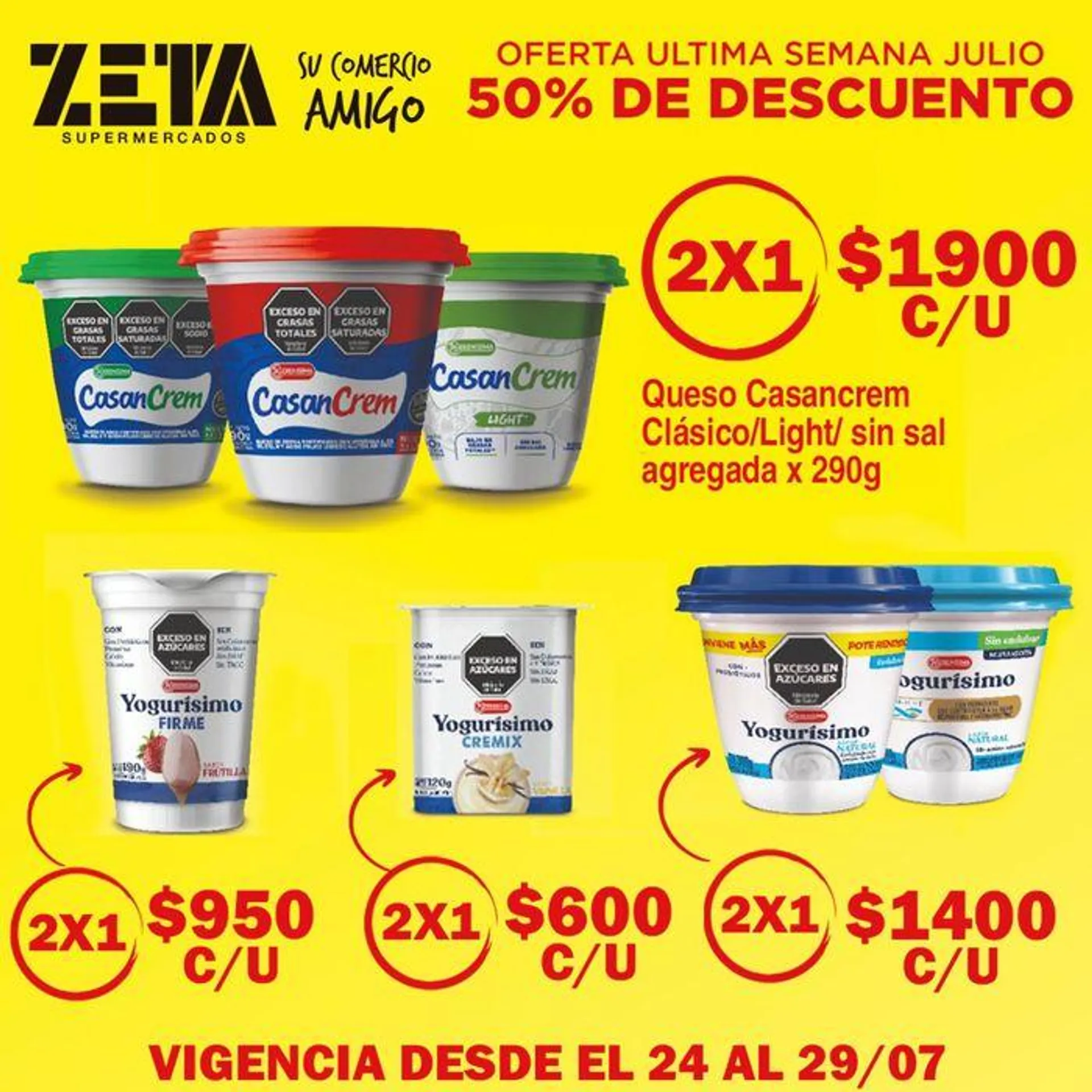 Ofertas Supermercados Zeta 50% de dto - 1