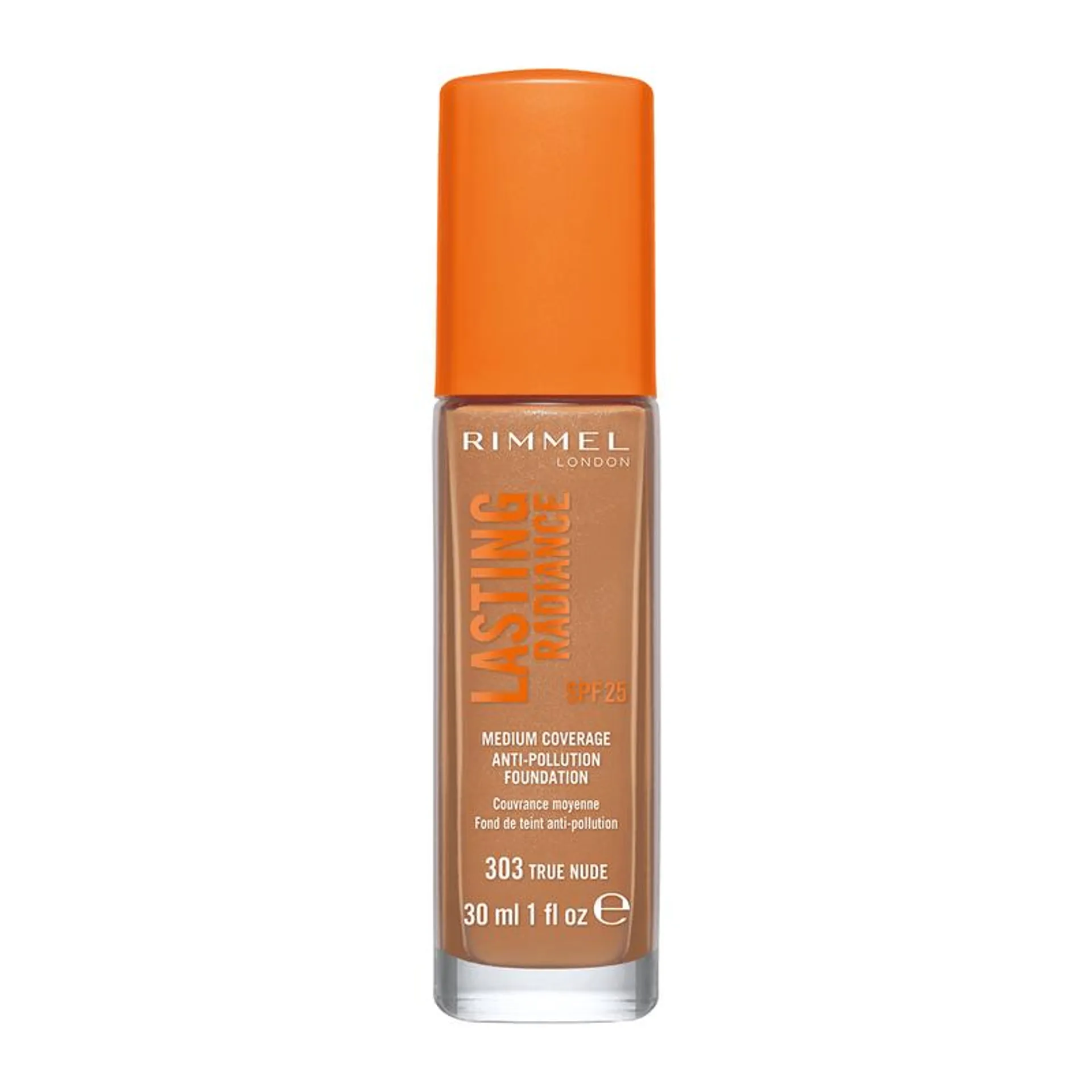 Base líquida de Maquillaje Rimmel Lasting Radiance Fnd New Generation x 30 ml