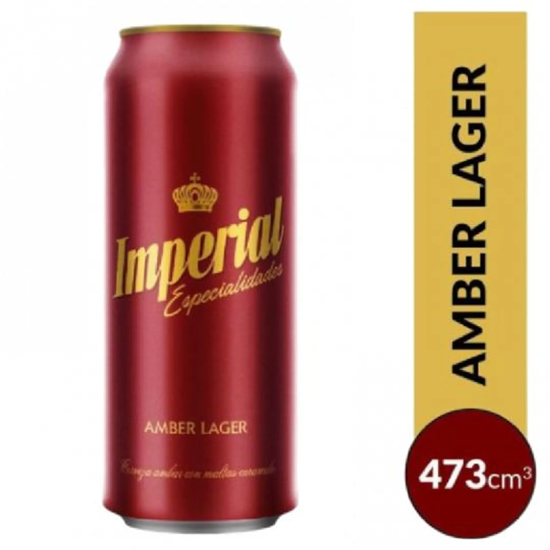 CERVEZA IMPERIAL ROJA 473 CC.