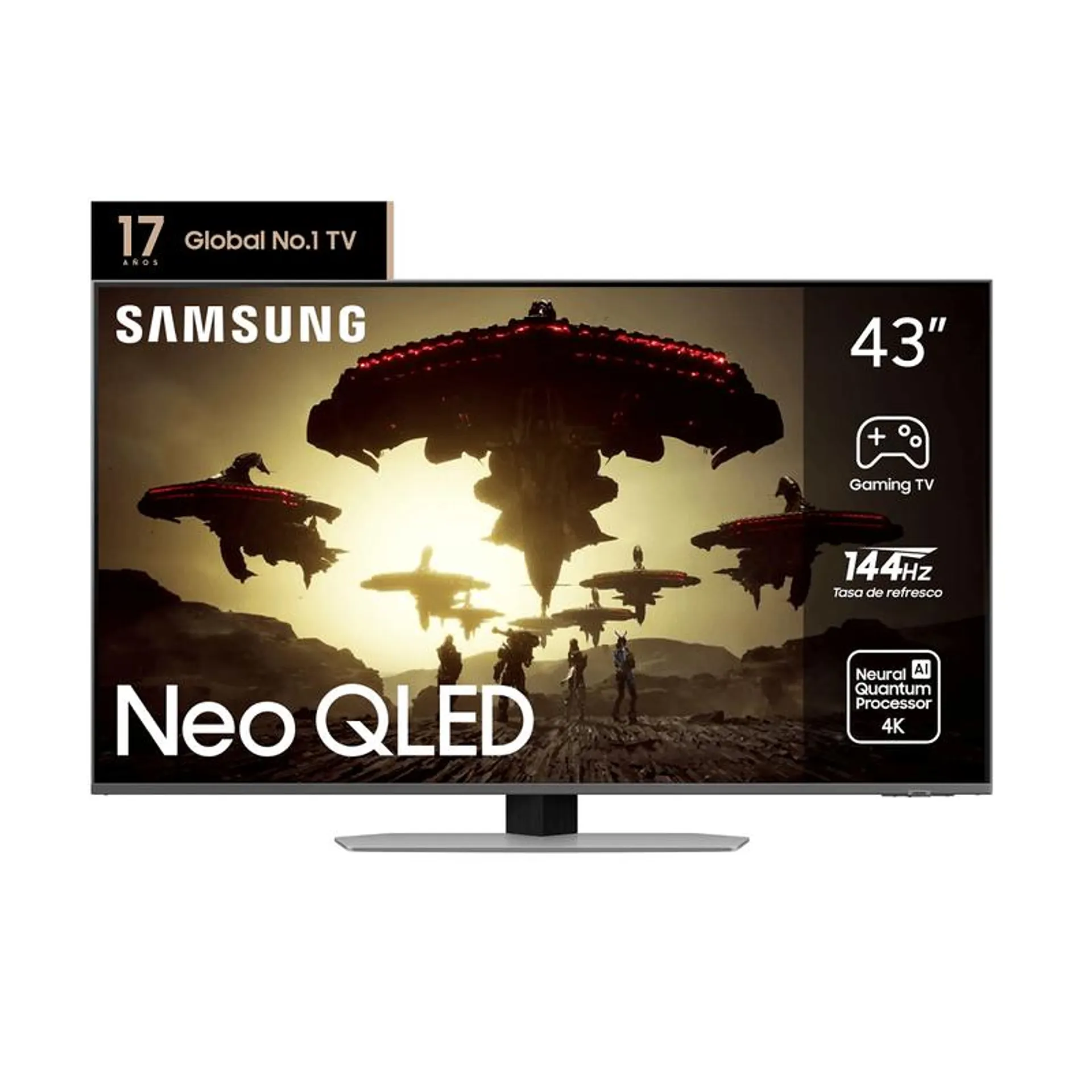 Smart Neo Qled TV 4K 43" Samsung QN43QN90CAGCZB