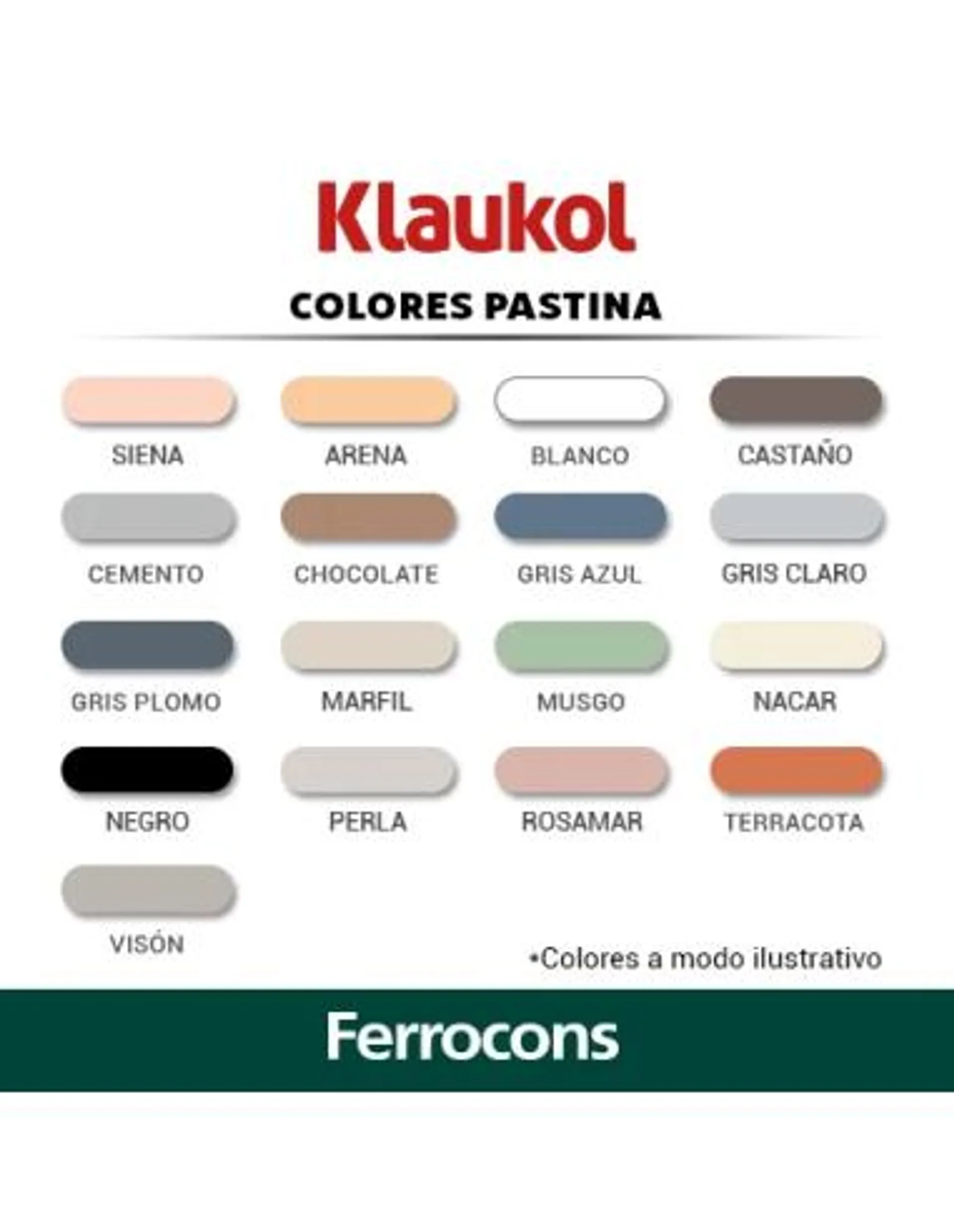 PASTINA KLAUKOL PERF. TERRACOTA X 5KG