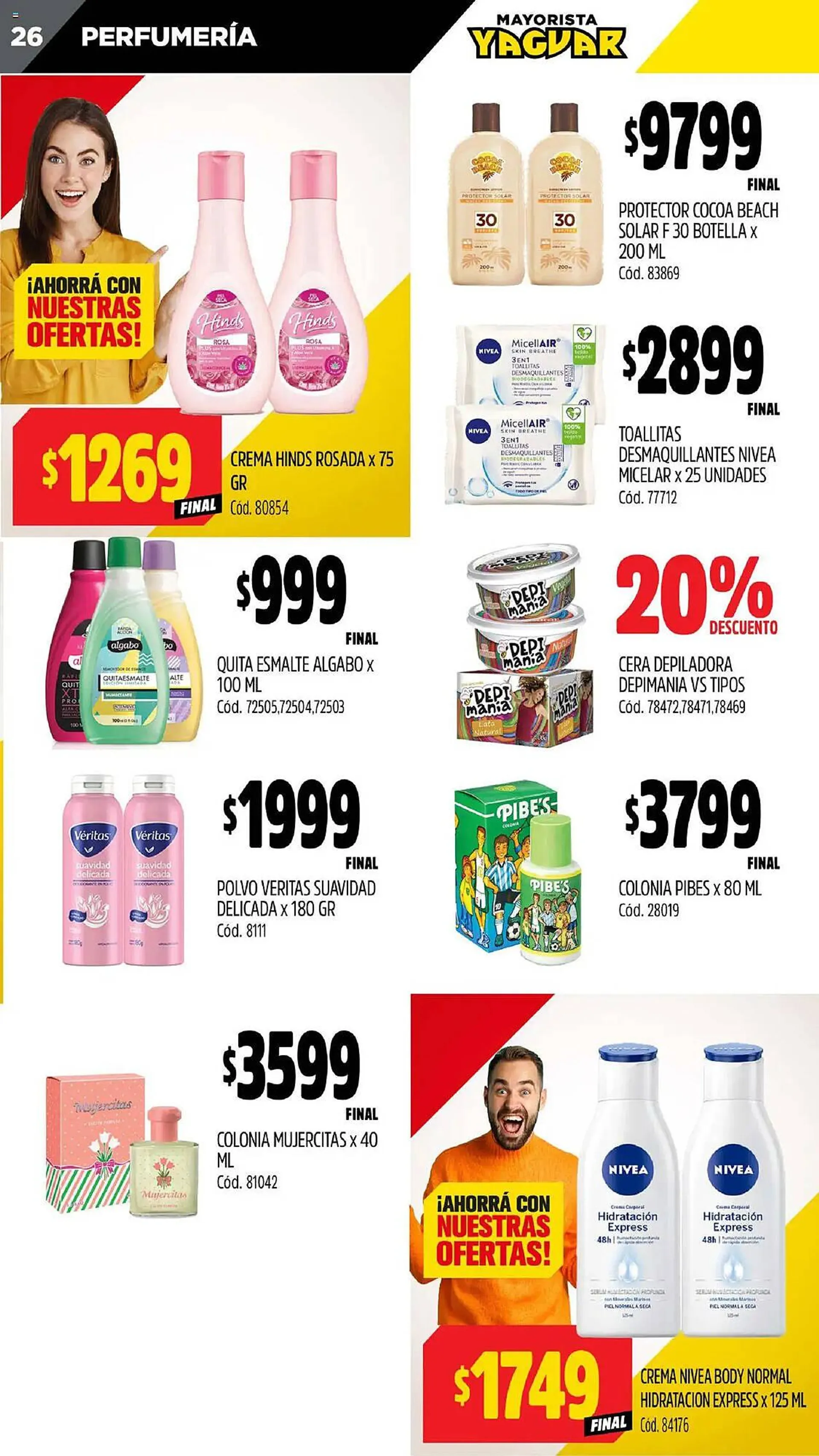 Ofertas de Catálogo Supermercados Yaguar 25 de noviembre al 1 de diciembre 2024 - Página 57 del catálogo